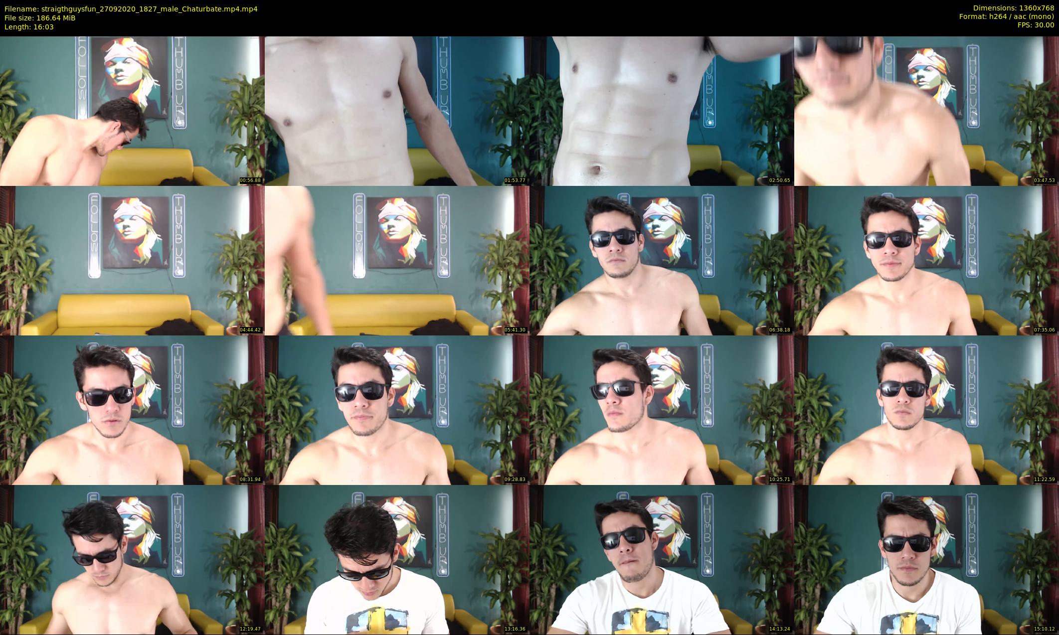 straigthguysfun — 17 minute Chaturbate male cam show recording, 720p, Sep 27, 2020