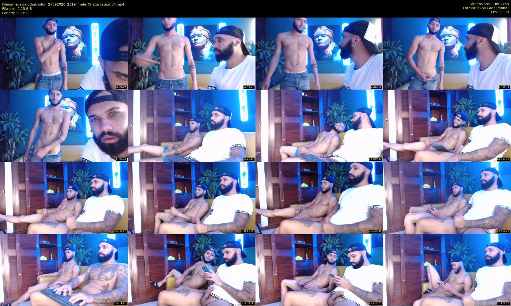 straigthguysfun — 160 minute Chaturbate male cam show recording, 720p, Sep 27, 2020