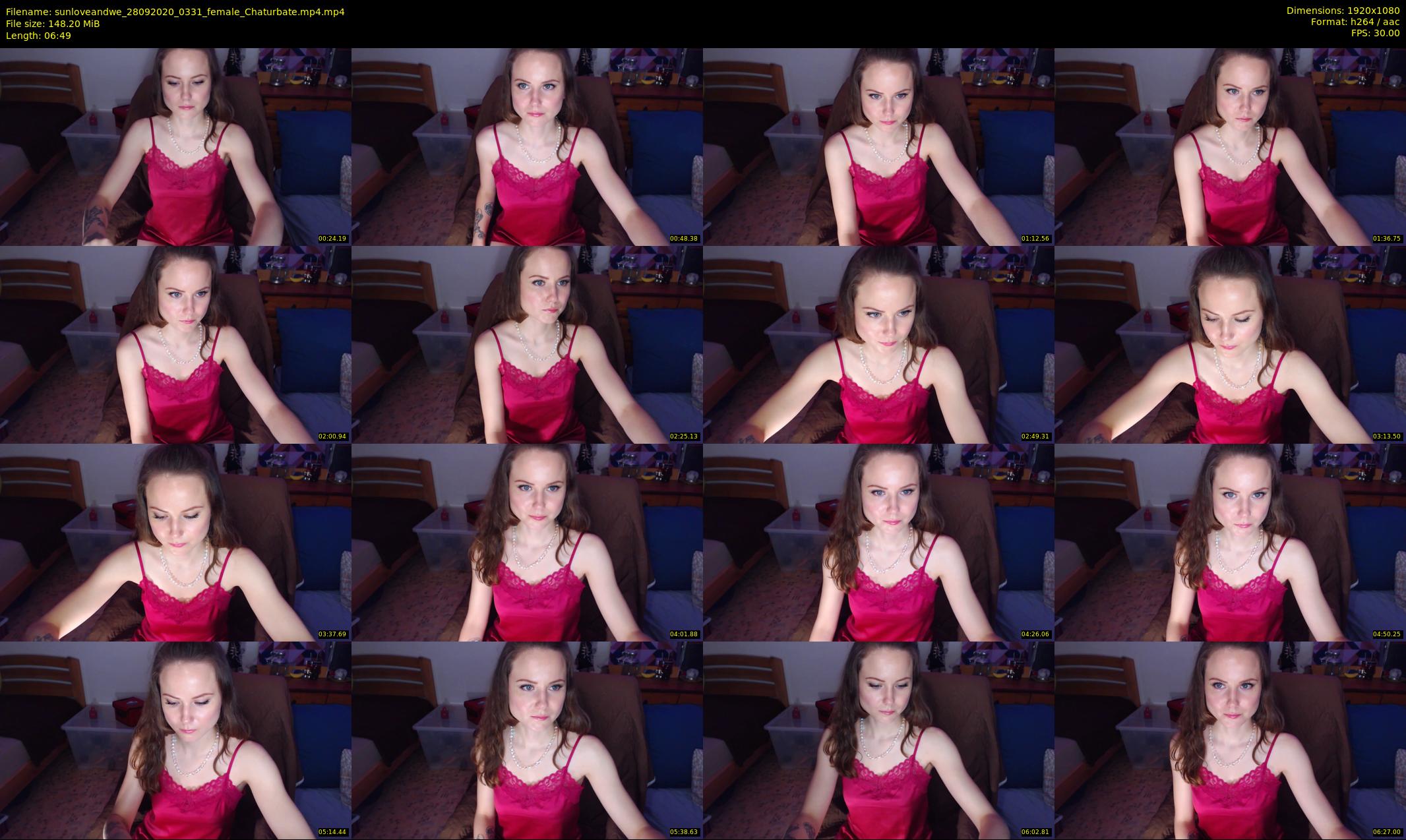 sunloveandwe — 7 minute Chaturbate female cam show recording, 1080p, Sep 28, 2020