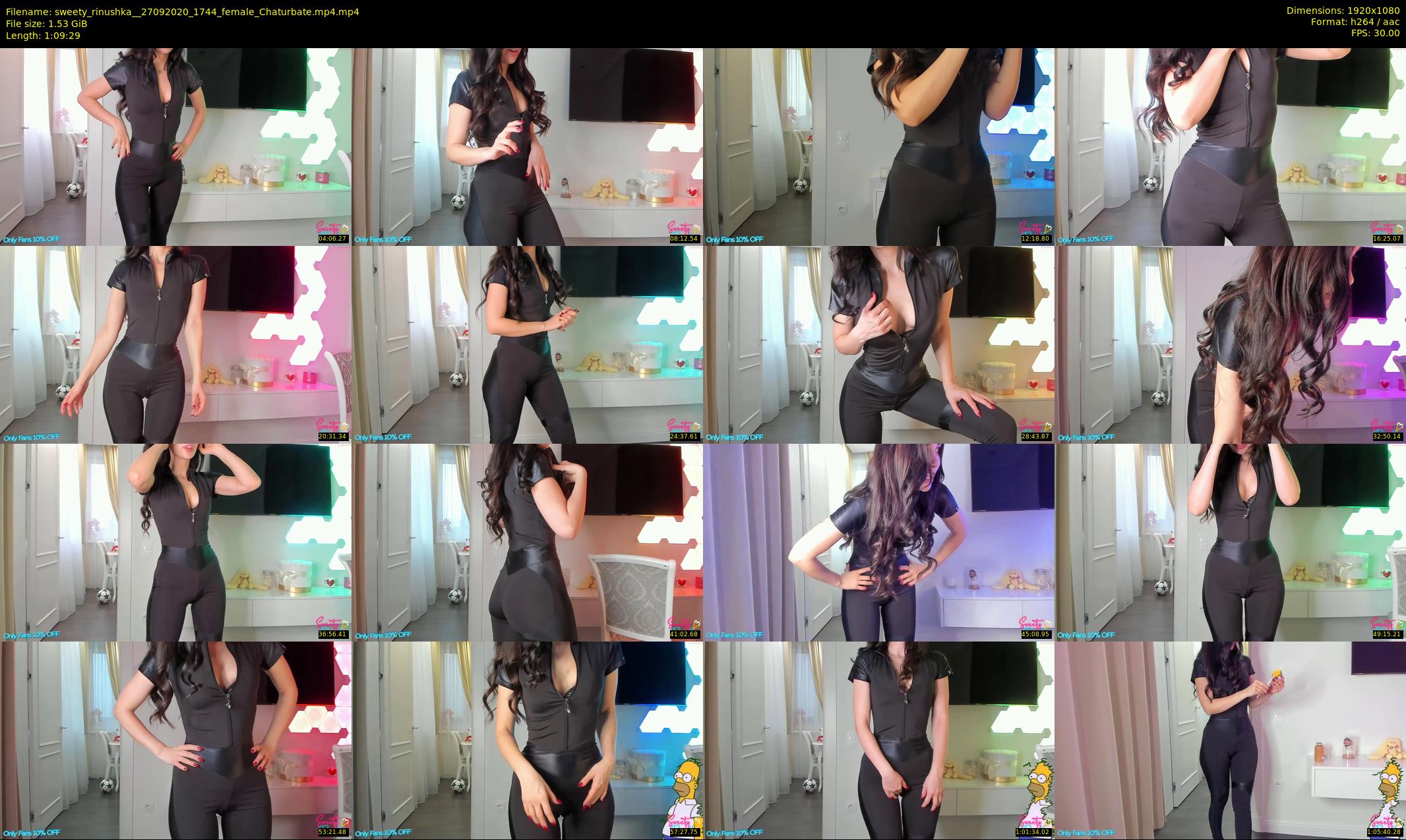 sweety_rinushka_ — 70 minute Chaturbate female cam show recording, 1080p, Sep 27, 2020