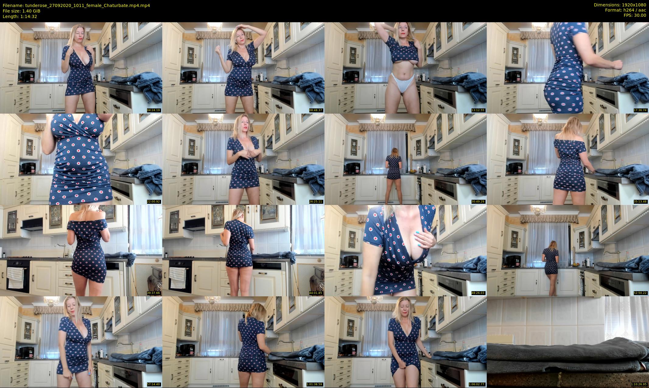 tunderose — 75 minute Chaturbate female cam show recording, 1080p, Sep 27, 2020