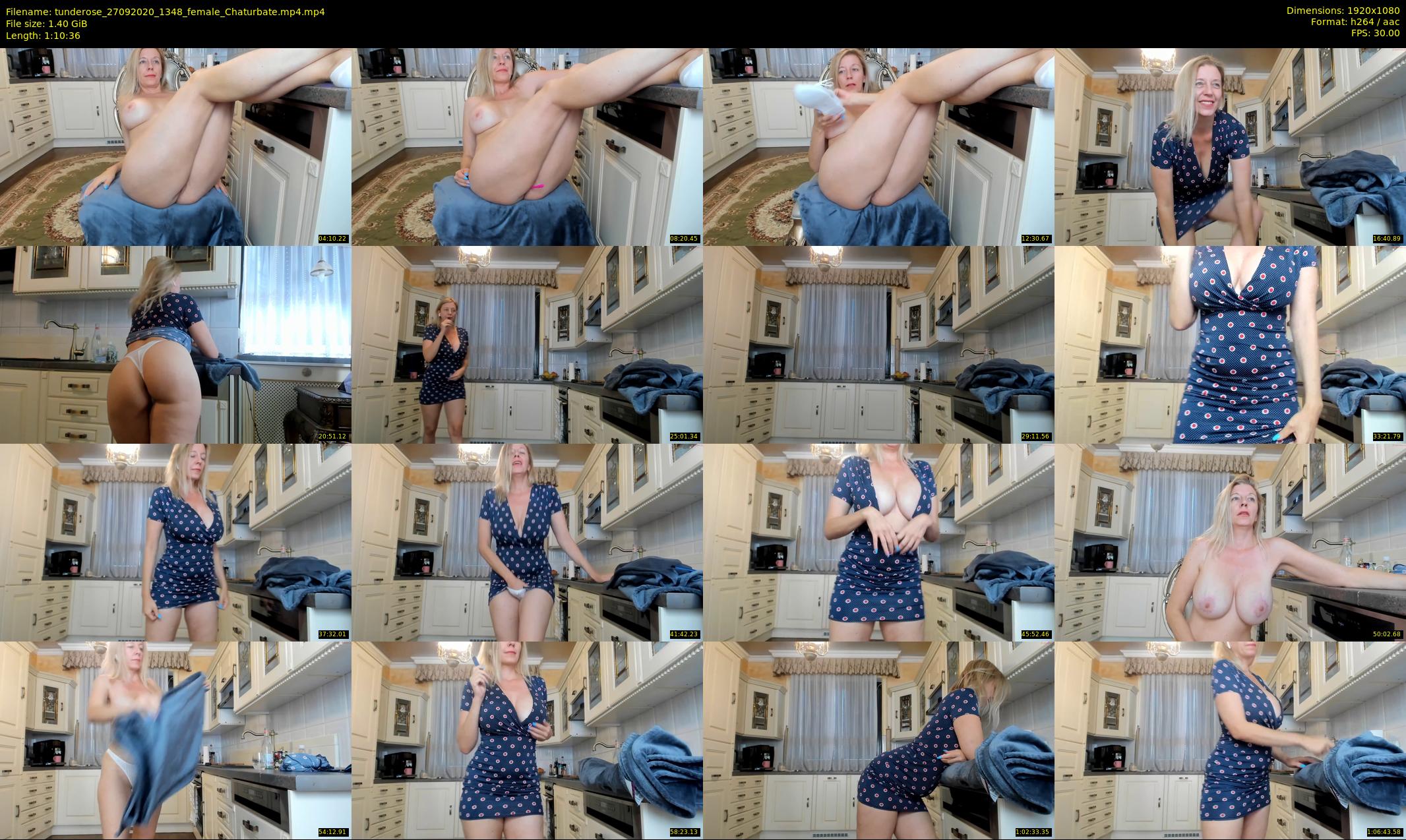 tunderose — 71 minute Chaturbate female cam show recording, 1080p, Sep 27, 2020