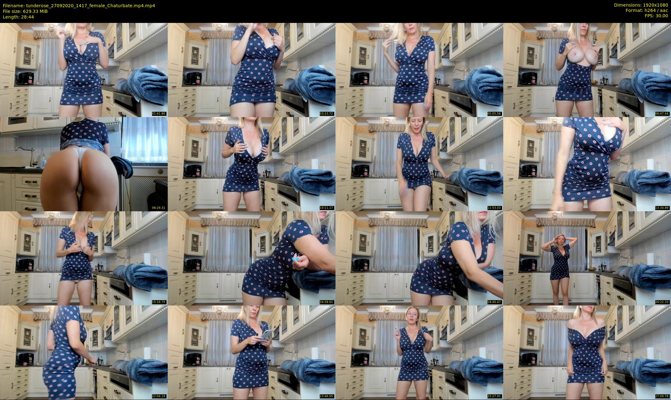 tunderose — 29 minute Chaturbate female cam show recording, 1080p, Sep 27, 2020