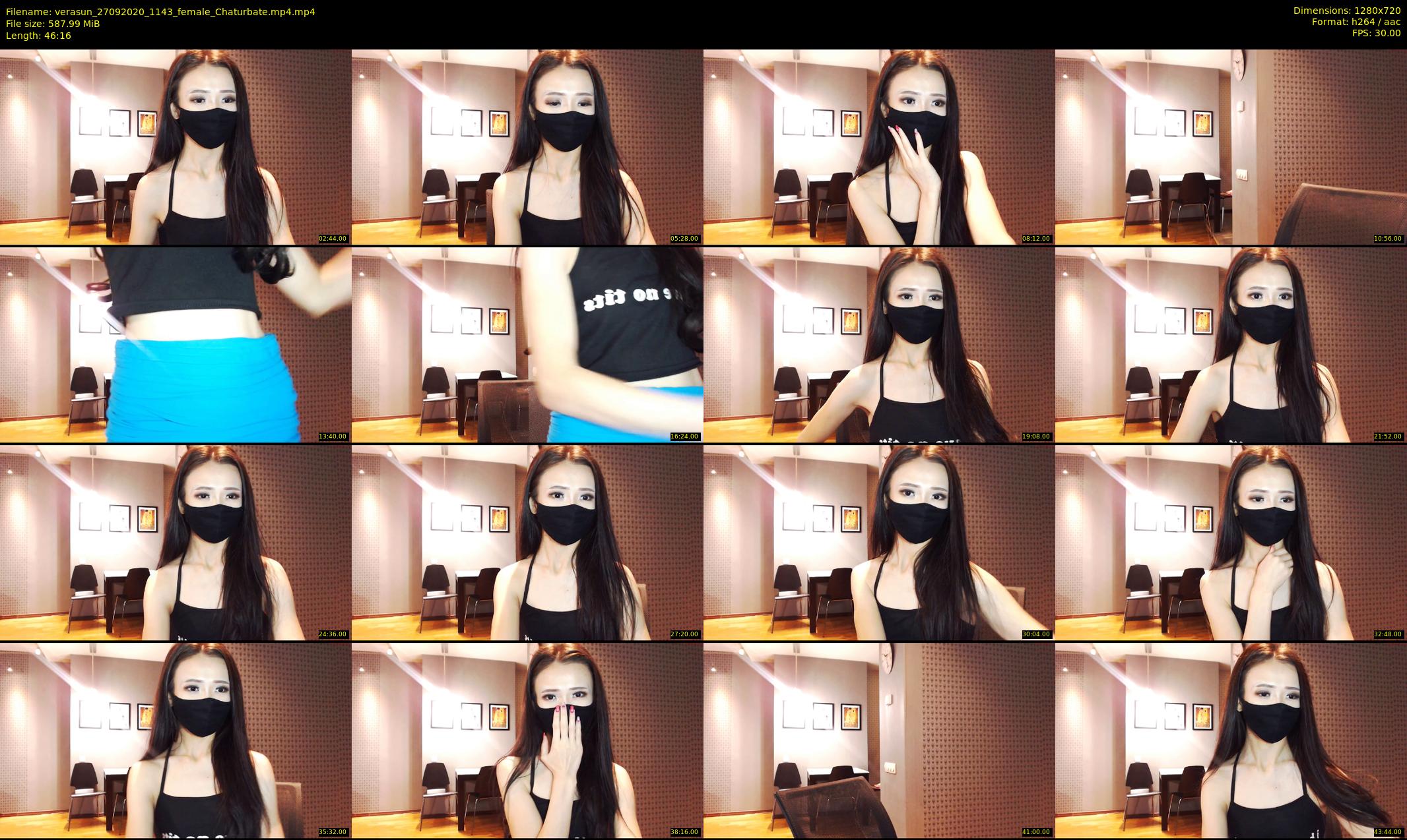 verasun — 47 minute Chaturbate female cam show recording, 720p, Sep 27, 2020