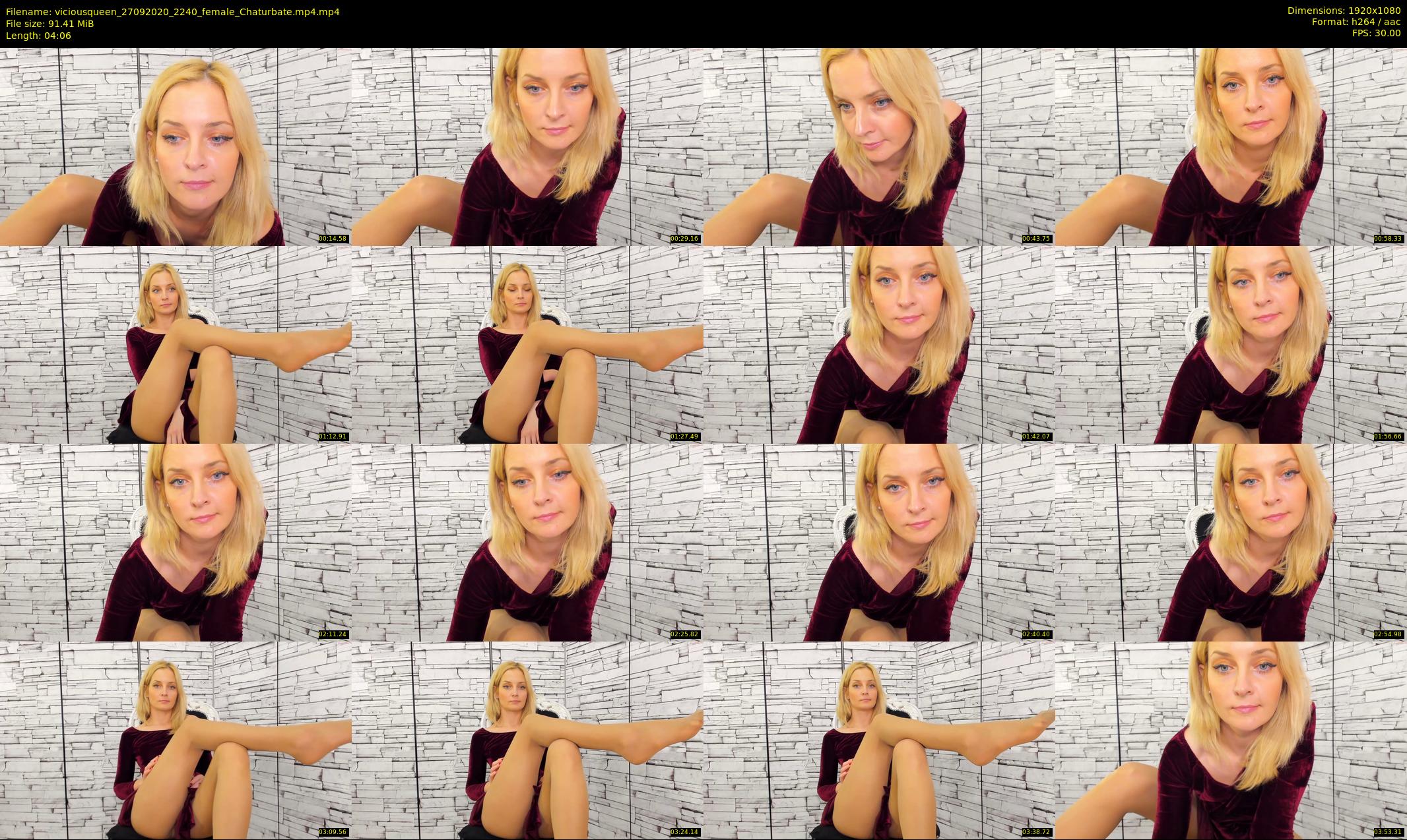 viciousqueen — 5 minute Chaturbate female cam show recording, 1080p, Sep 27, 2020