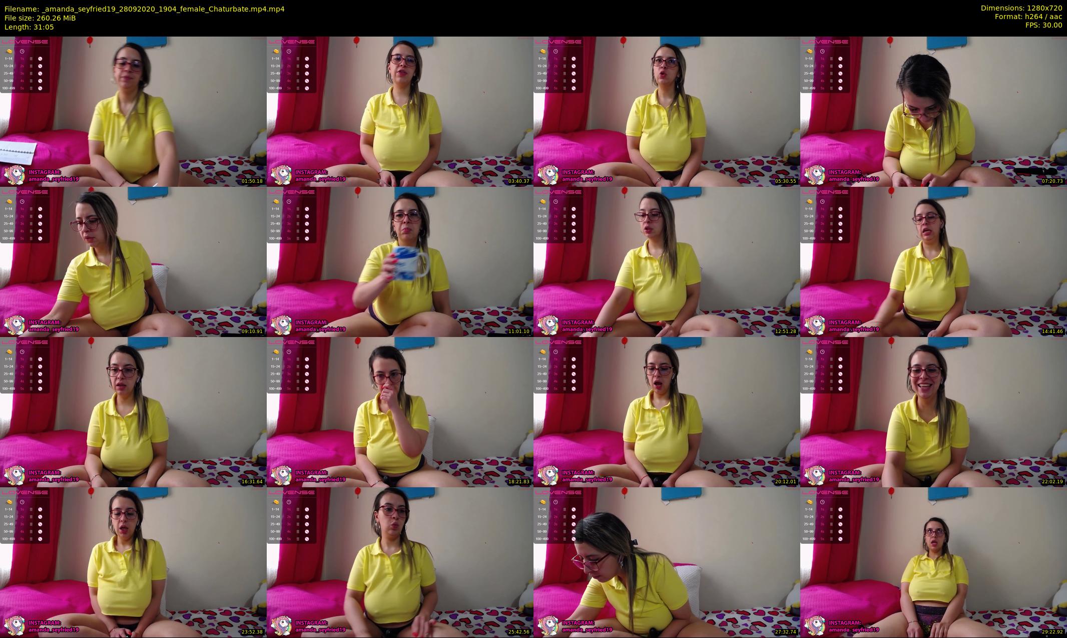 _amanda_seyfried19 — 32 minute Chaturbate female cam show recording, 720p, Sep 28, 2020