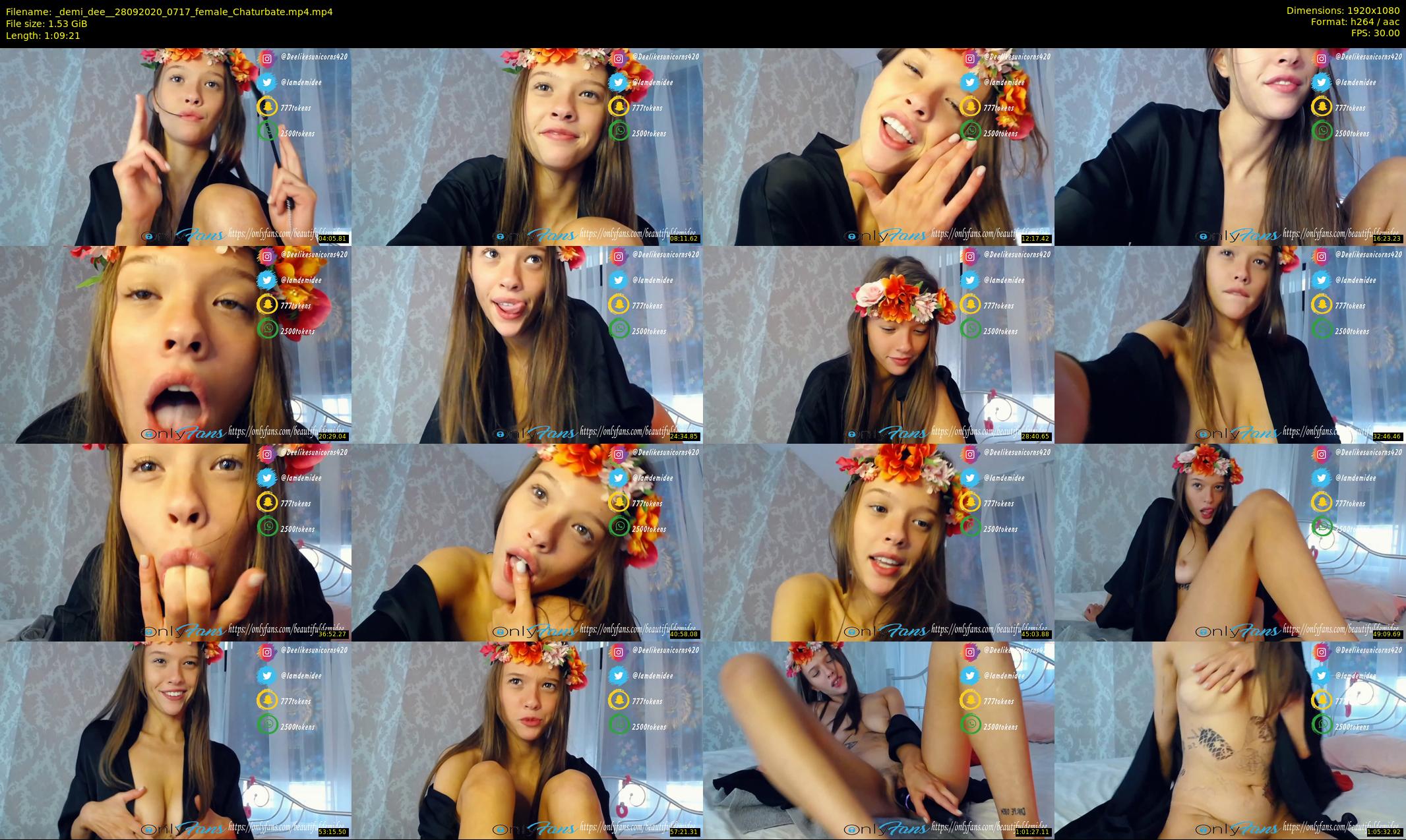 _demi_dee_ — 70 minute Chaturbate female cam show recording, 1080p, Sep 28, 2020