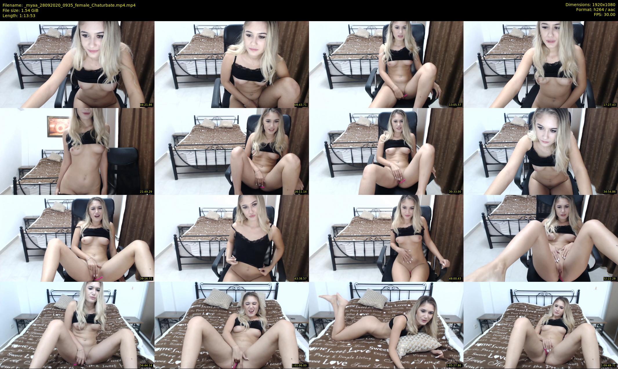 _myaa — 74 minute Chaturbate female cam show recording, 1080p, Sep 28, 2020