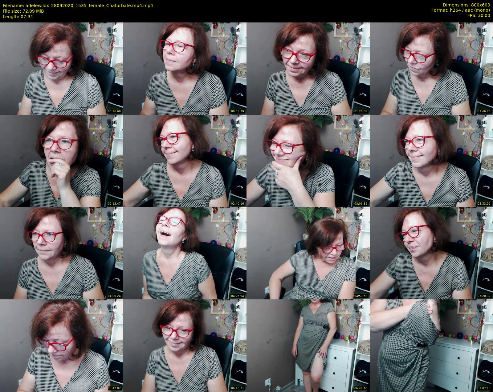 adelewildx — 8 minute Chaturbate female cam show recording, 480p, Sep 28, 2020