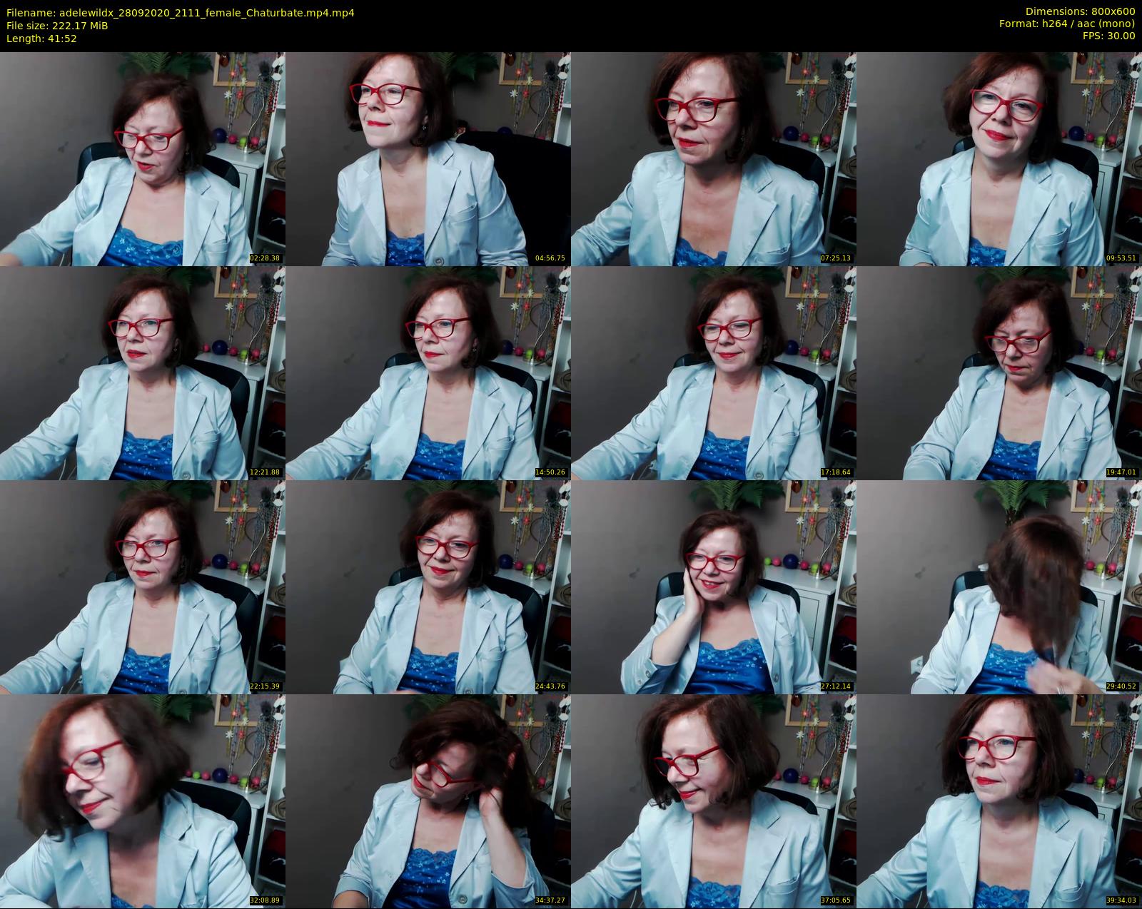 adelewildx — 42 minute Chaturbate female cam show recording, 480p, Sep 28, 2020
