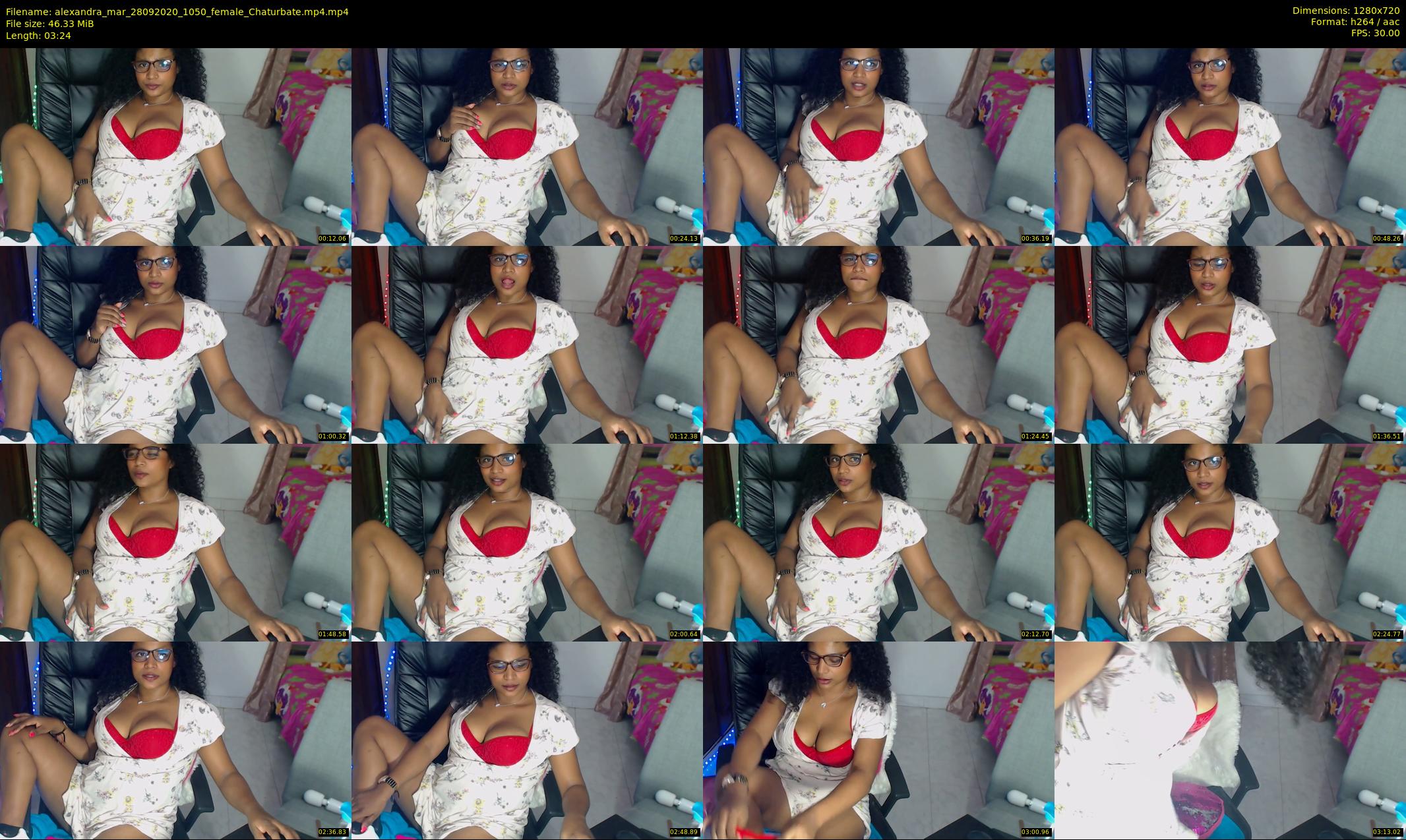 alexandra_mar — 4 minute Chaturbate female cam show recording, 720p, Sep 28, 2020