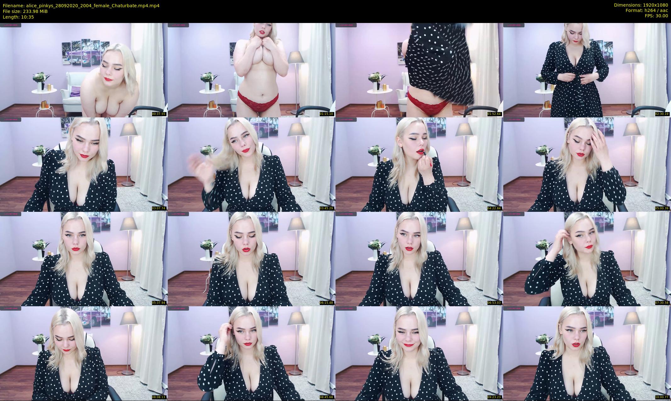 alice_pinkys — 11 minute Chaturbate female cam show recording, 1080p, Sep 28, 2020