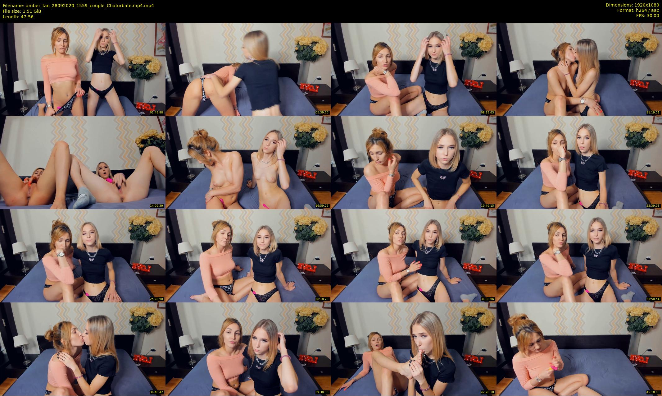 amber_tan — 48 minute Chaturbate female cam show recording, 1080p, Sep 28, 2020