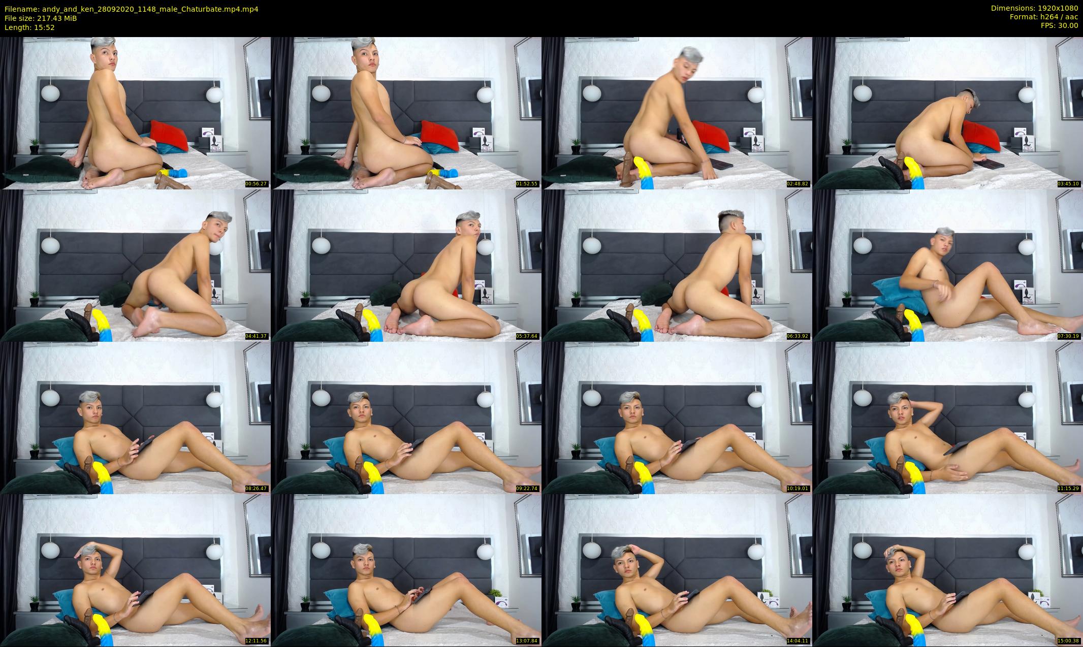 andy_and_ken — 16 minute Chaturbate male cam show recording, 1080p, Sep 28, 2020
