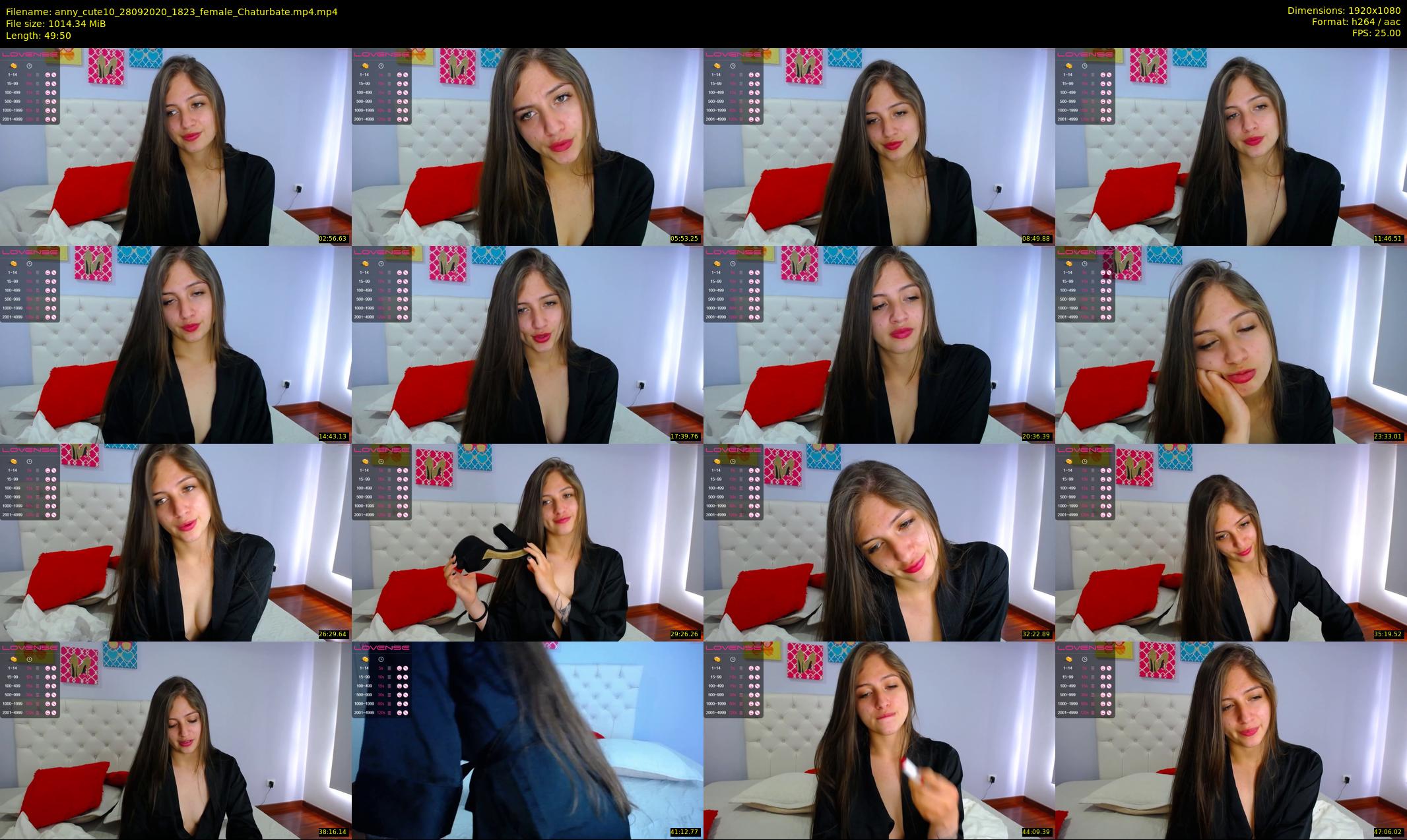anny_cute10 — 50 minute Chaturbate female cam show recording, 1080p, Sep 28, 2020