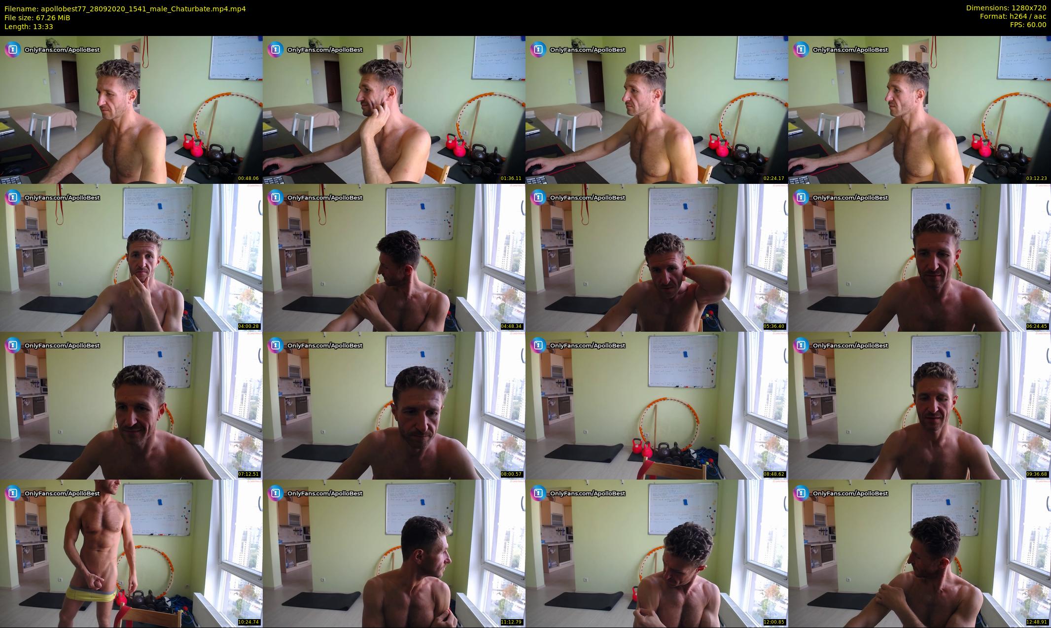 apollobest77 — 14 minute Chaturbate male cam show recording, 720p, Sep 28, 2020