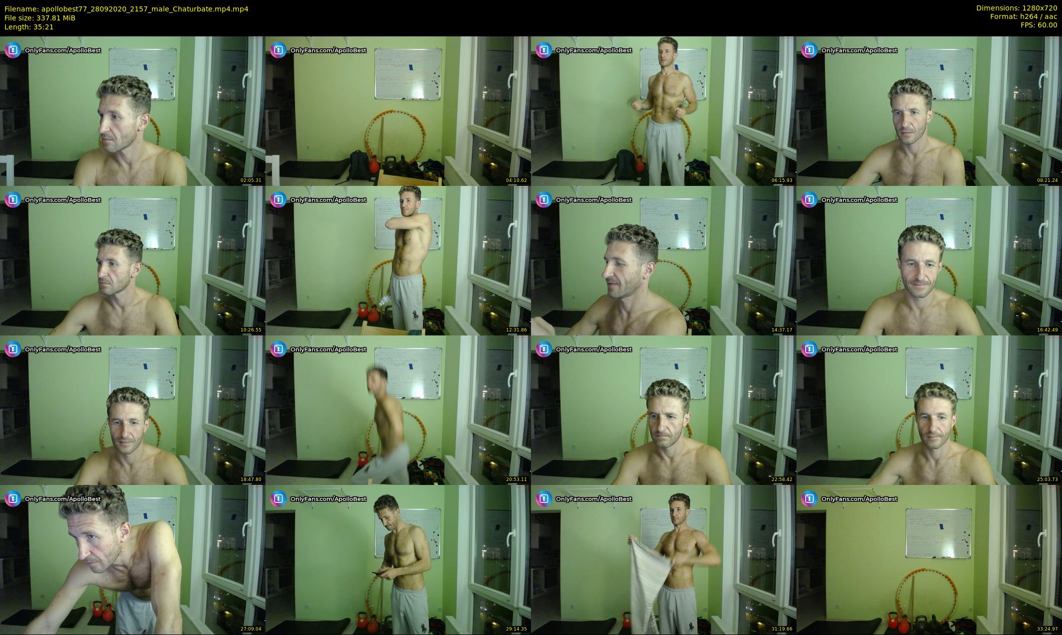 apollobest77 — 36 minute Chaturbate male cam show recording, 720p, Sep 28, 2020