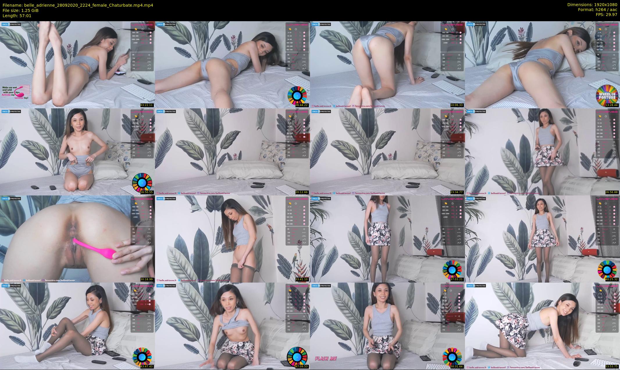 belle_adrienne — 58 minute Chaturbate couple cam show recording, 1080p, Sep 28, 2020