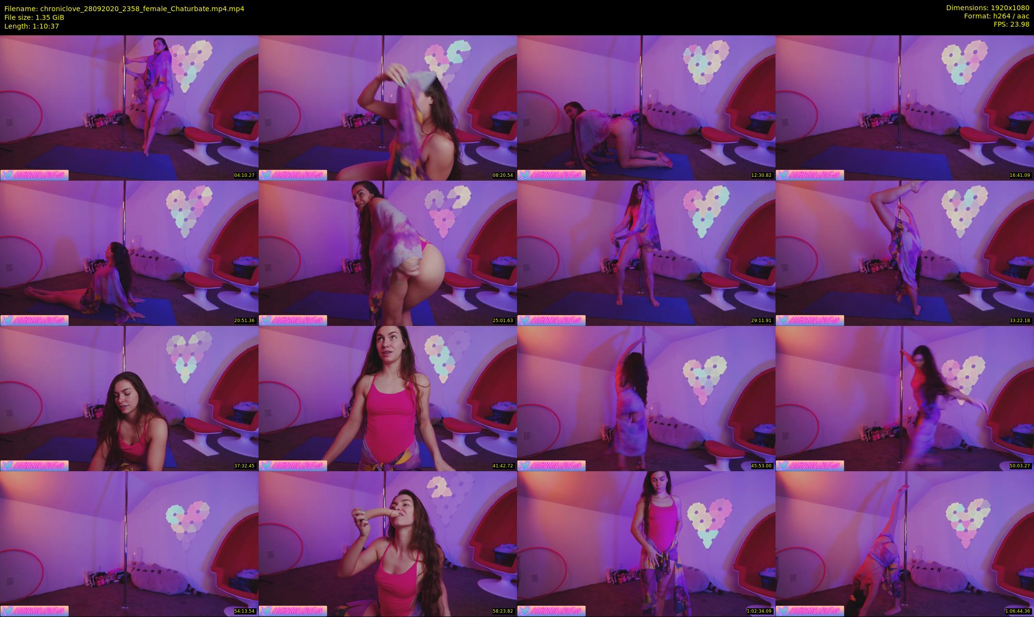 chroniclove — 71 minute Chaturbate female cam show recording, 1080p, Sep 28, 2020