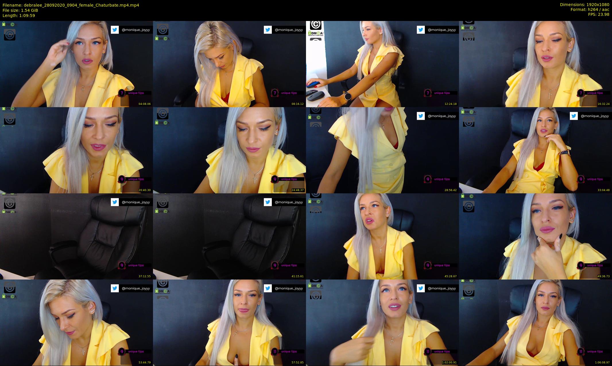 debralee — 70 minute Chaturbate female cam show recording, 1080p, Sep 28, 2020