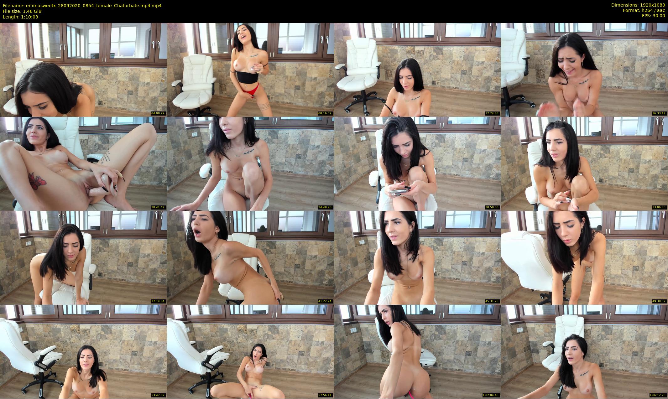 emmasweetx — 71 minute Chaturbate couple cam show recording, 1080p, Sep 28, 2020