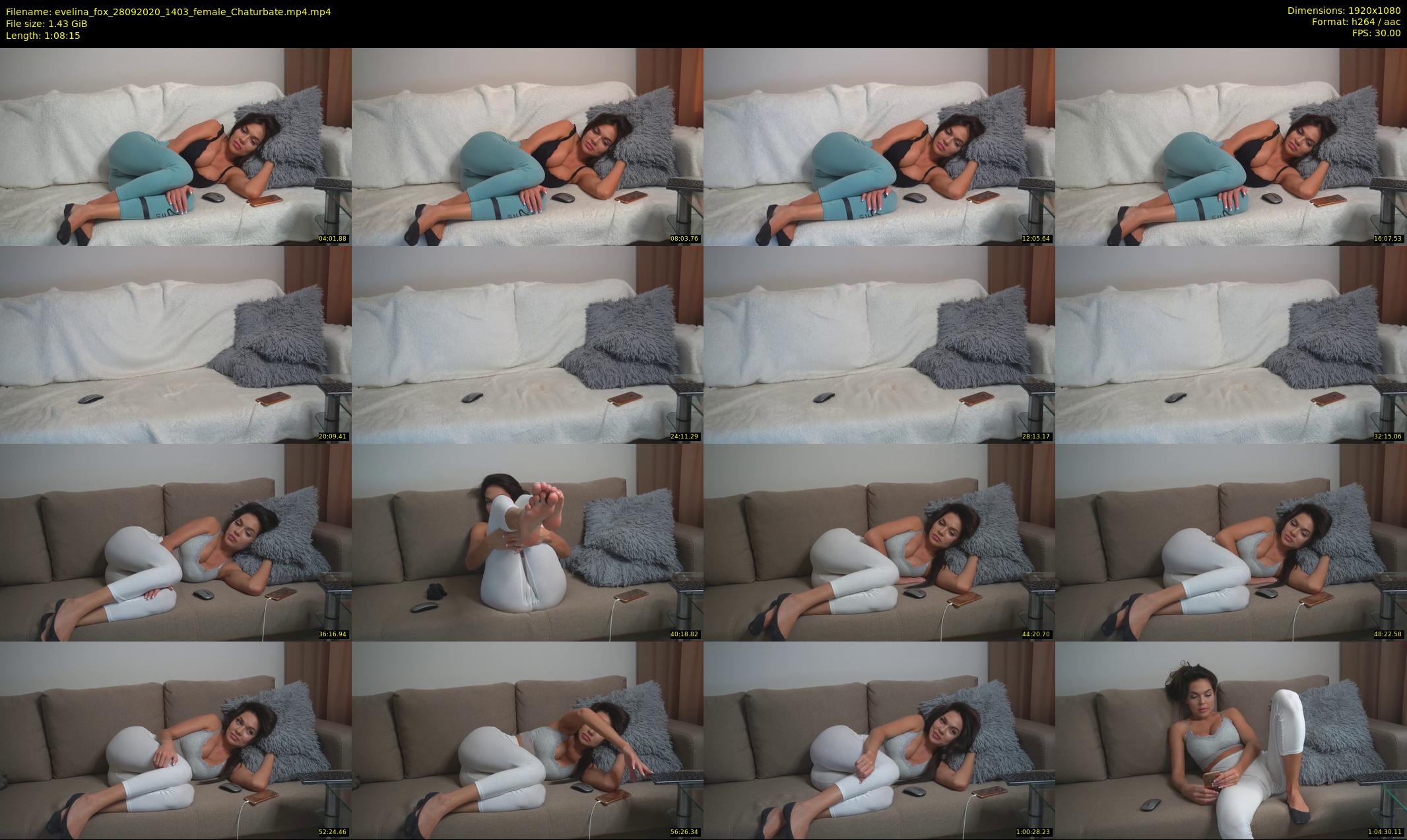 evelina_fox — 69 minute Chaturbate female cam show recording, 1080p, Sep 28, 2020