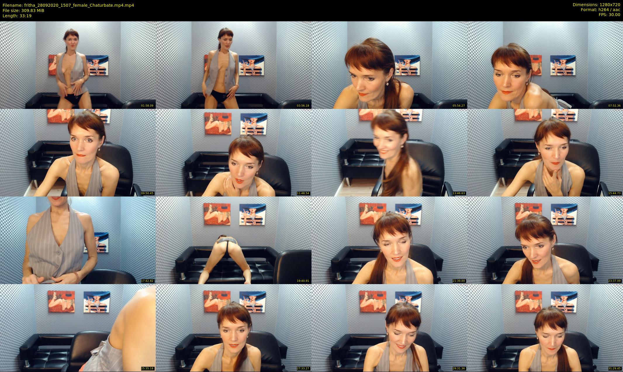 fritha — 34 minute Chaturbate female cam show recording, 720p, Sep 28, 2020