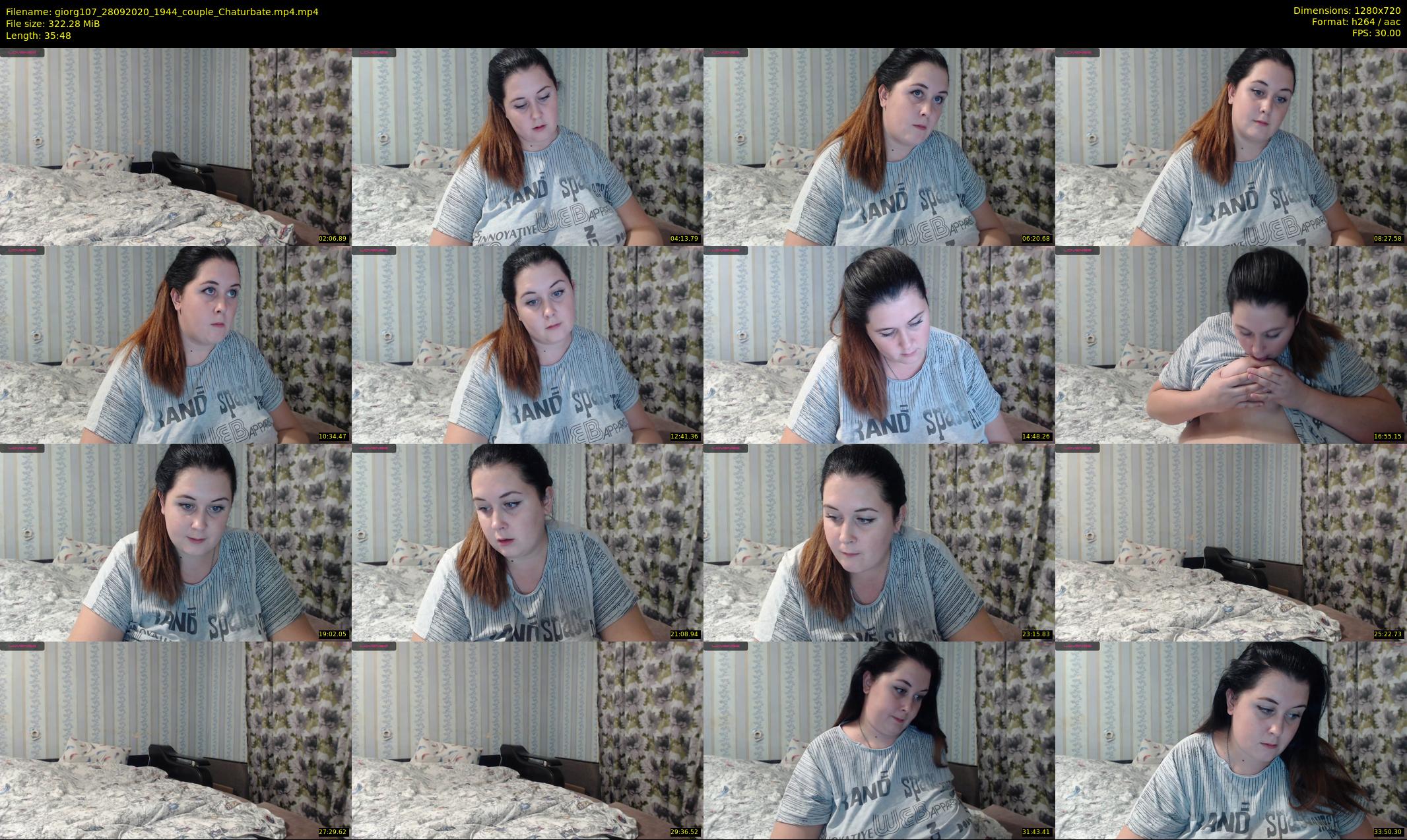 giorg107 — 36 minute Chaturbate couple cam show recording, 720p, Sep 28, 2020
