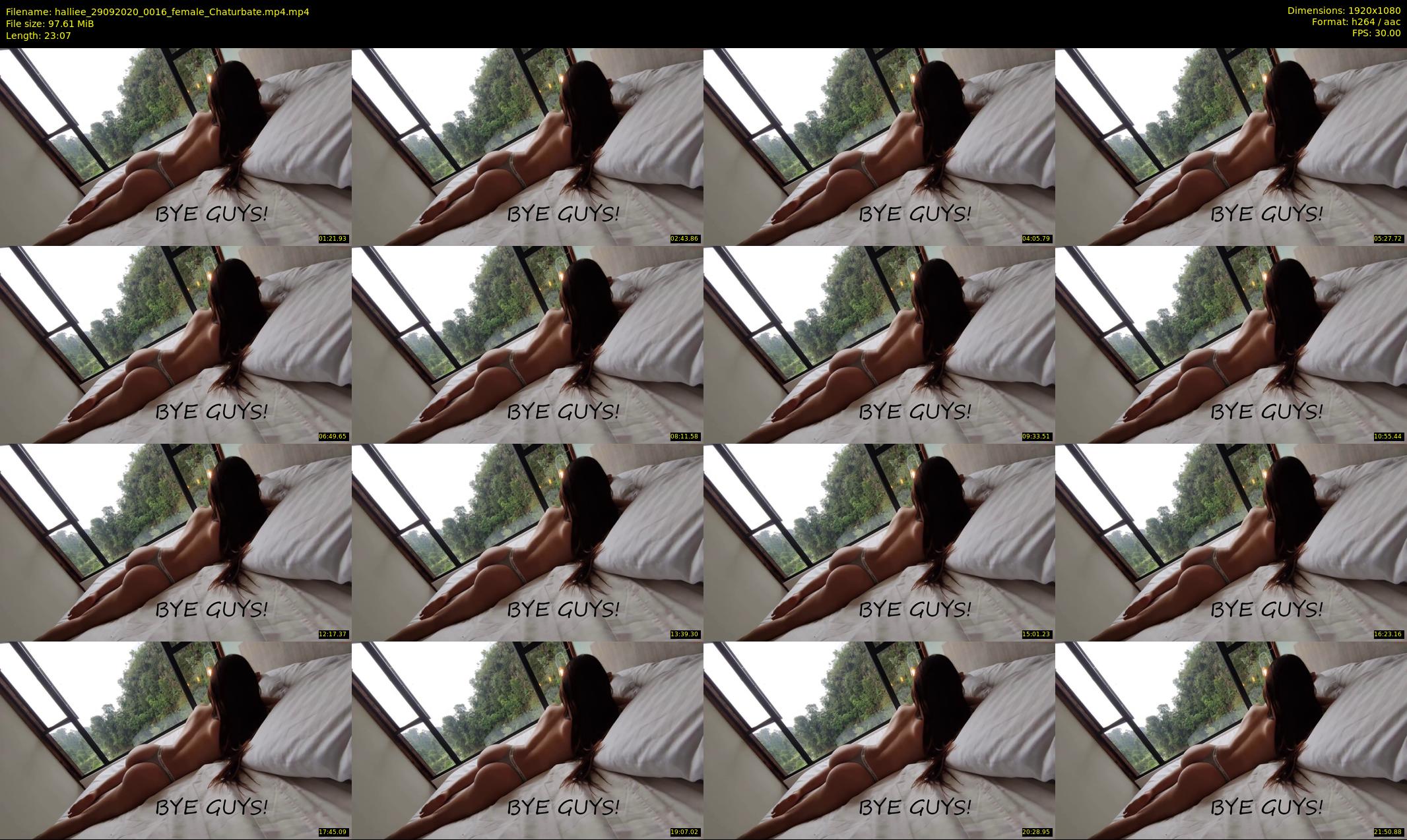 halliee — 24 minute Chaturbate couple cam show recording, 1080p, Sep 29, 2020