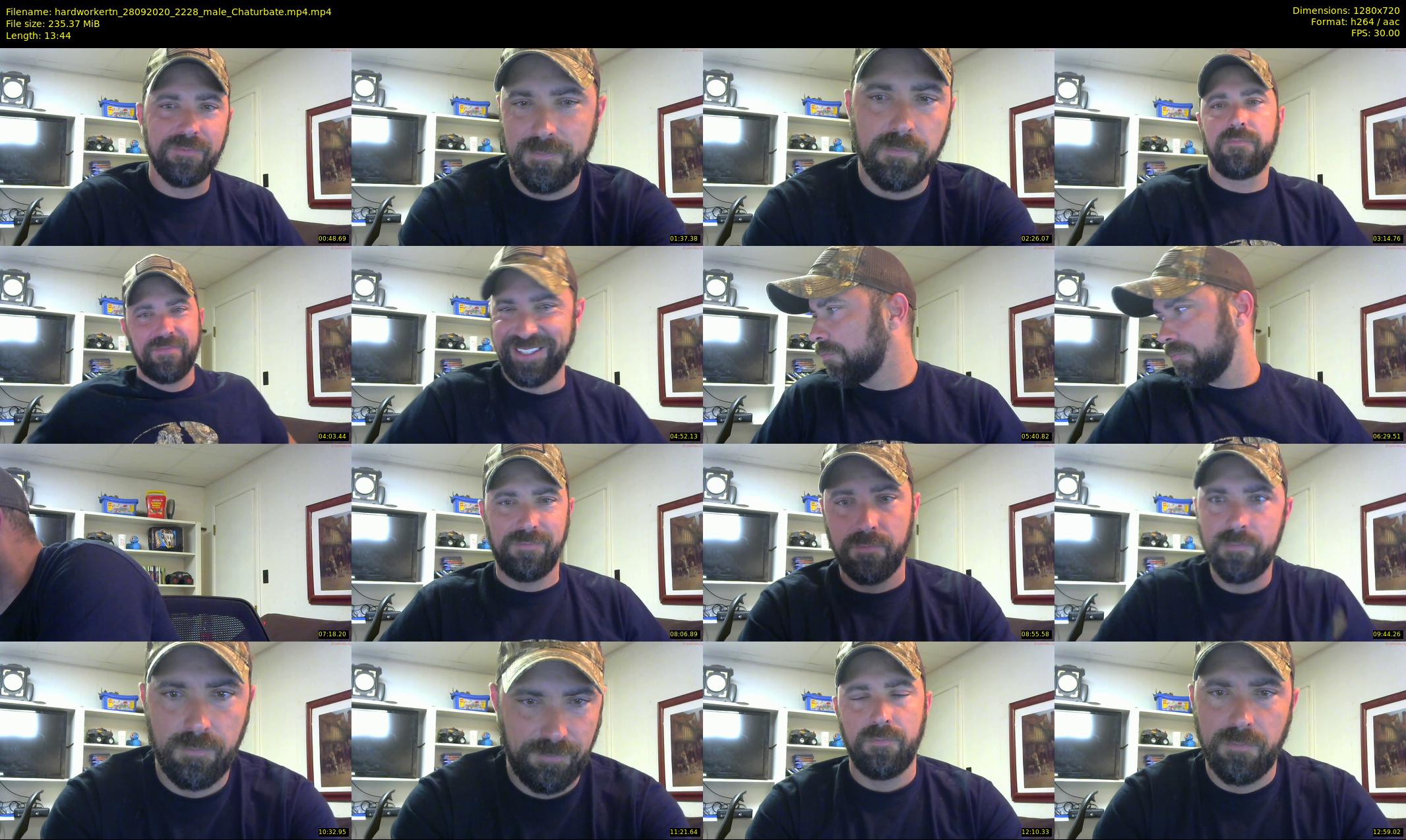 hardworkertn — 14 minute Chaturbate male cam show recording, 720p, Sep 28, 2020
