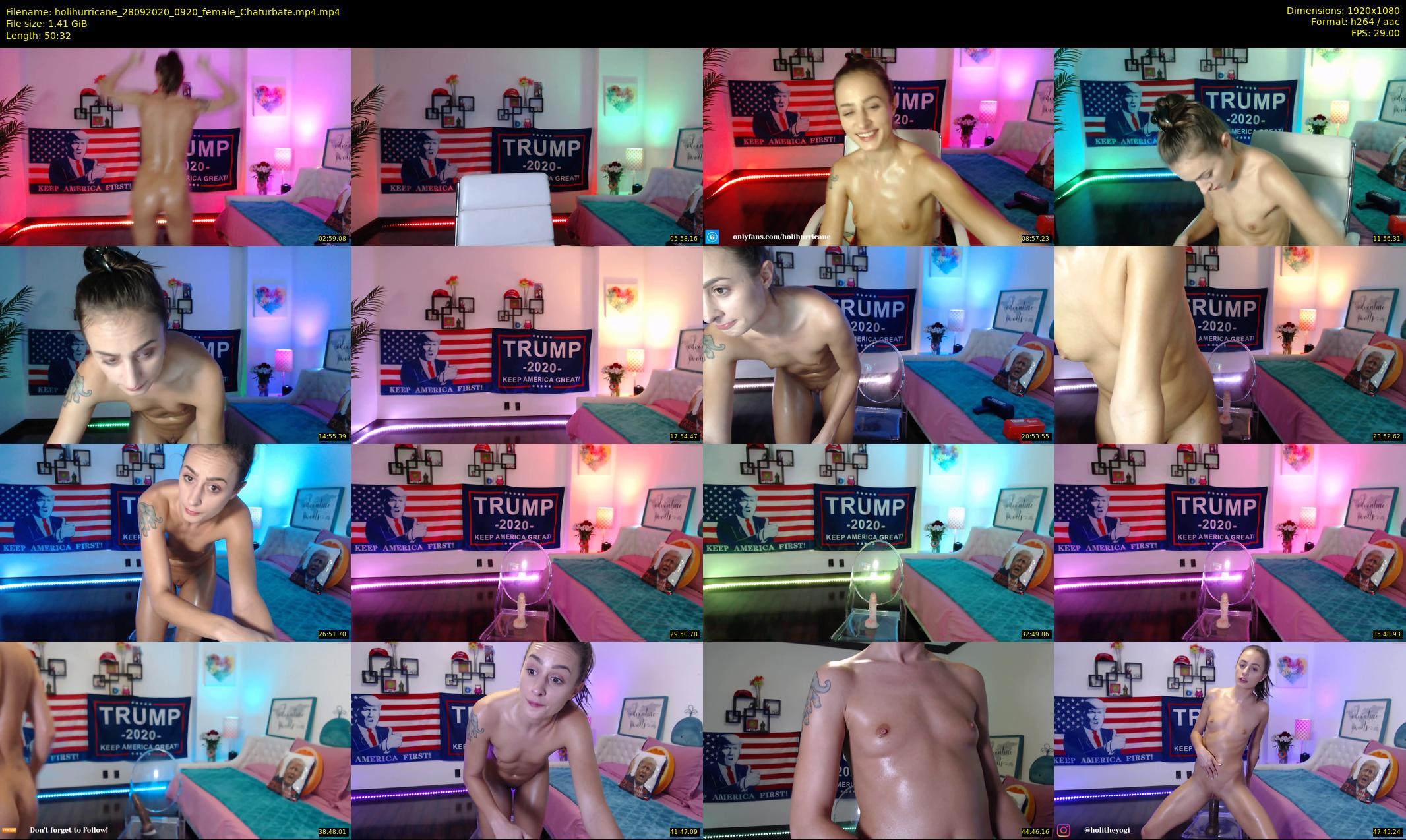 holihurricane — 51 minute Chaturbate female cam show recording, 1080p, Sep 28, 2020