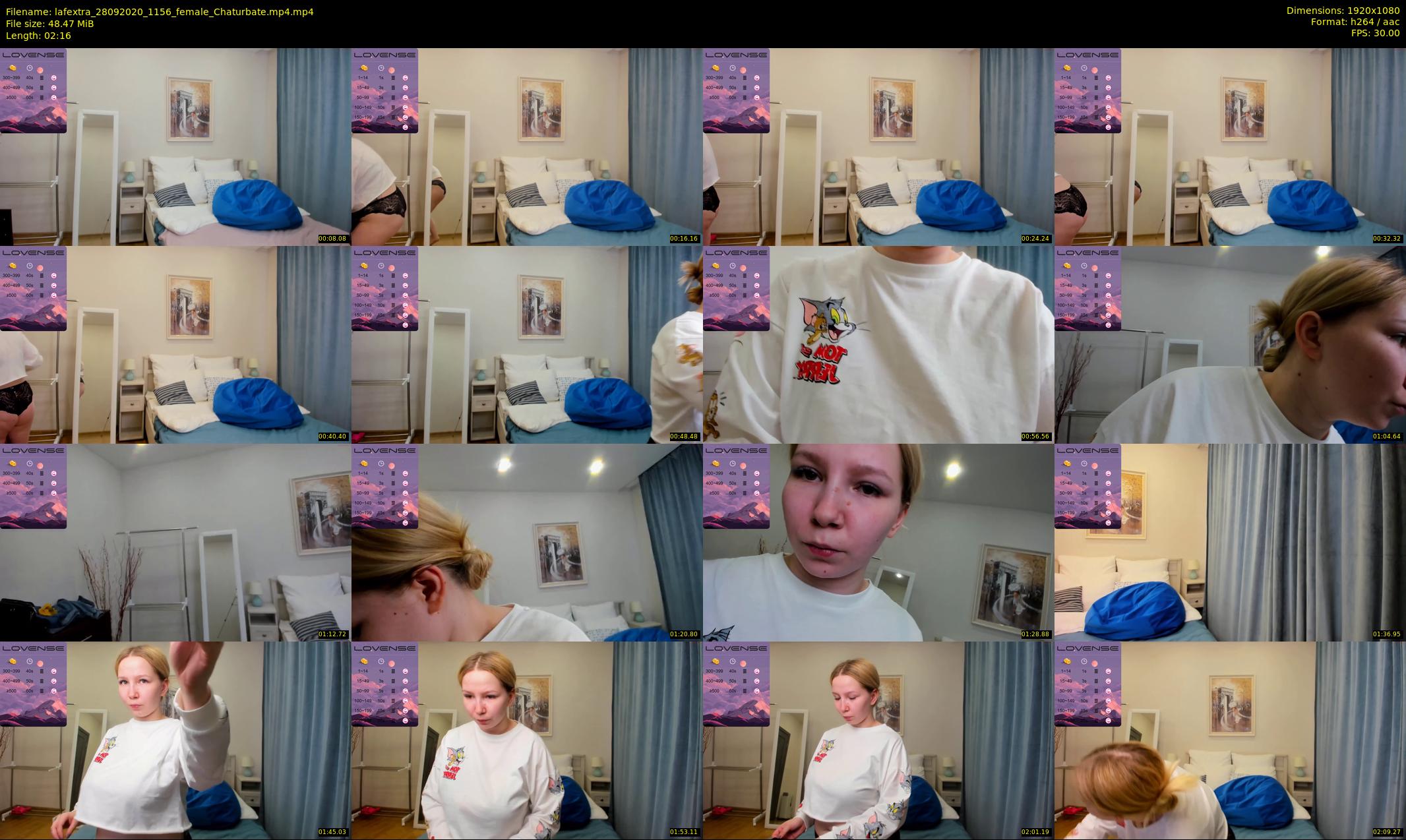 lafextra — 3 minute Chaturbate female cam show recording, 1080p, Sep 28, 2020