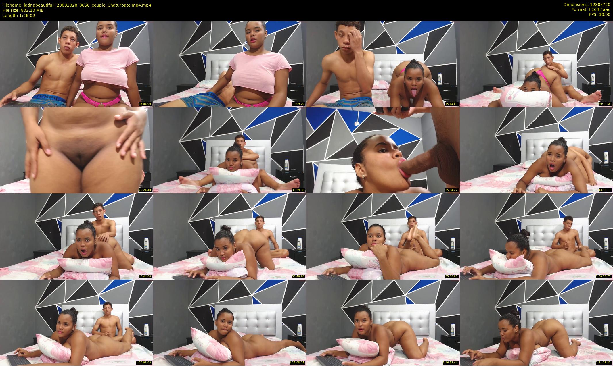 latinabeautifull — 87 minute Chaturbate female cam show recording, 720p, Sep 28, 2020