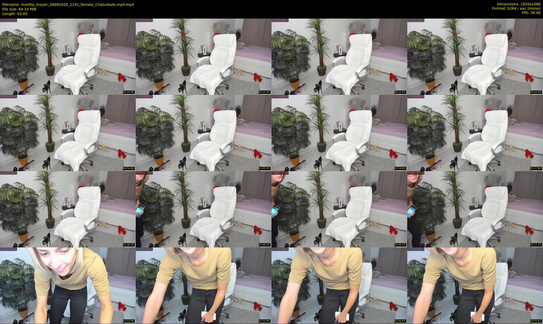 martha_mayer — 4 minute Chaturbate female cam show recording, 1080p, Sep 28, 2020