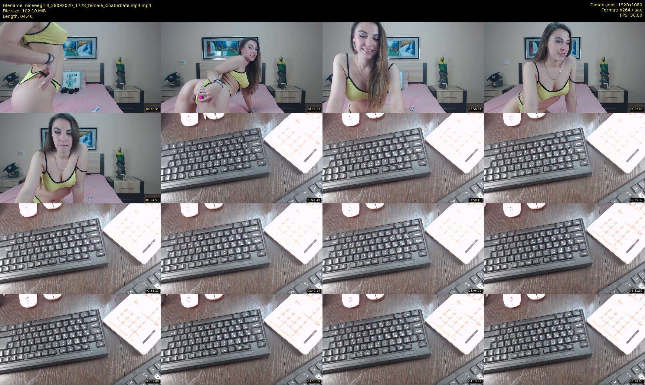 niceeegirlll — 5 minute Chaturbate couple cam show recording, 1080p, Sep 28, 2020