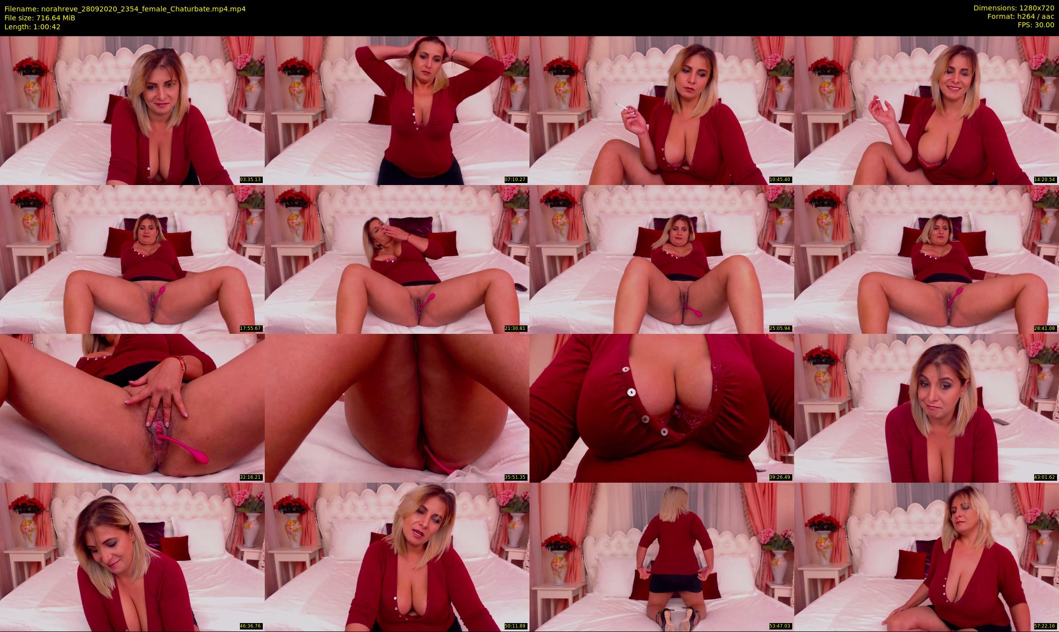 norahreve — 61 minute Chaturbate female cam show recording, 720p, Sep 28, 2020