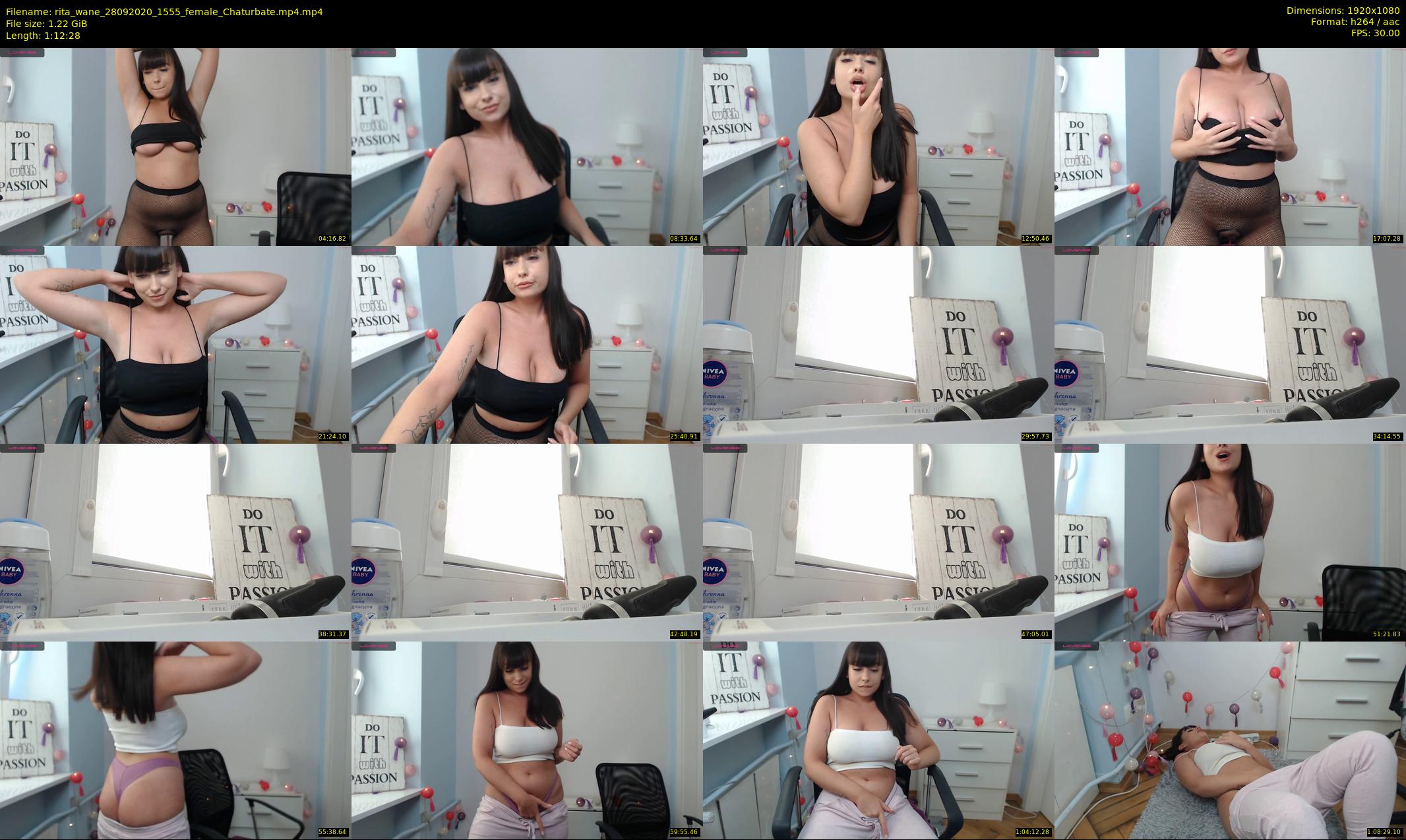rita_wane — 73 minute Chaturbate female cam show recording, 1080p, Sep 28, 2020