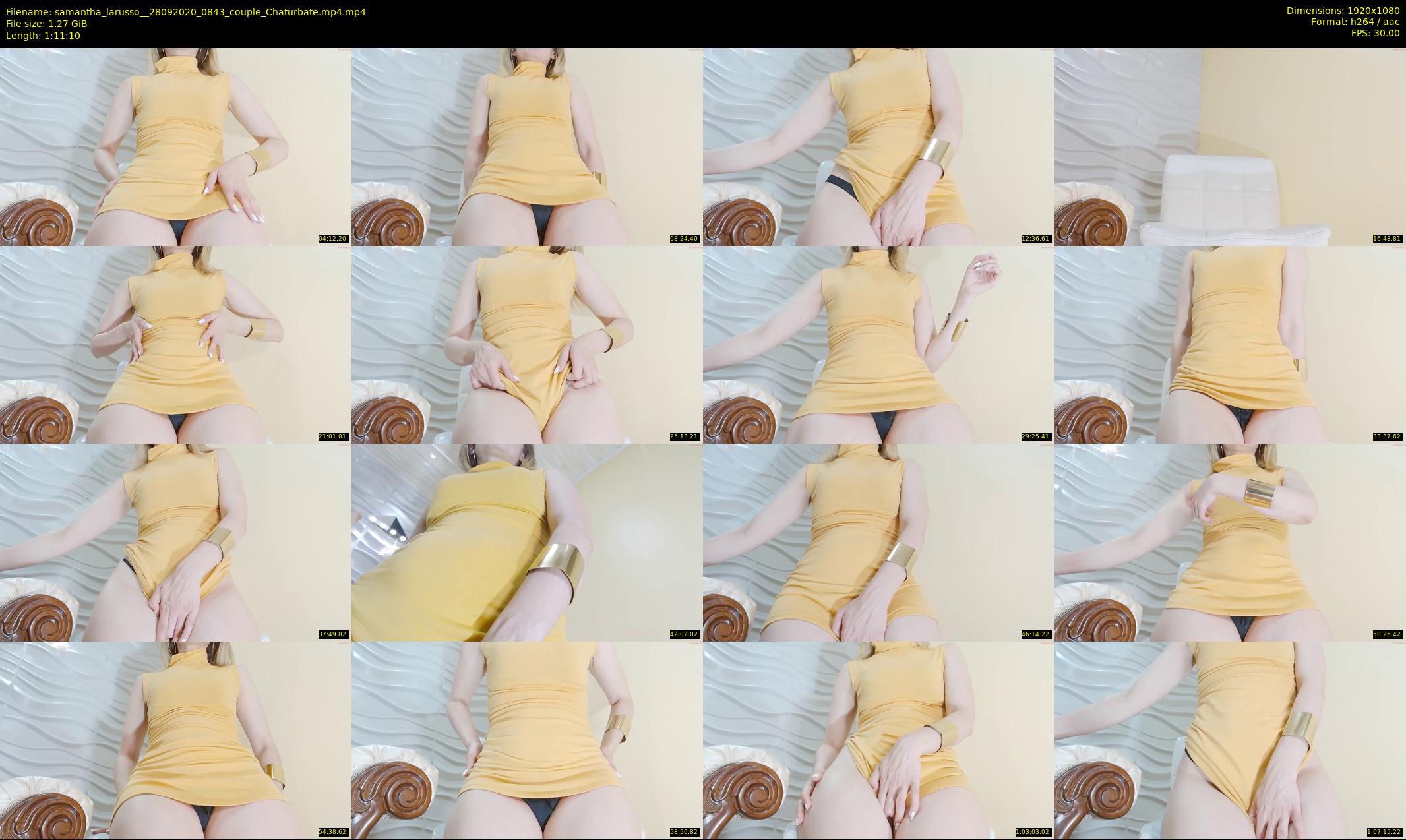 samantha_larusso_ — 72 minute Chaturbate couple cam show recording, 1080p, Sep 28, 2020