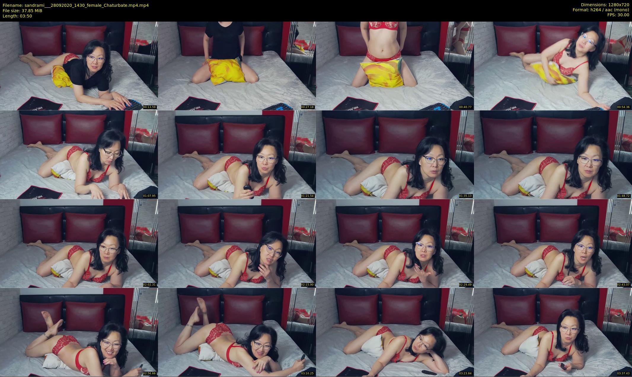 sandrami__ — 4 minute Chaturbate female cam show recording, 720p, Sep 28, 2020