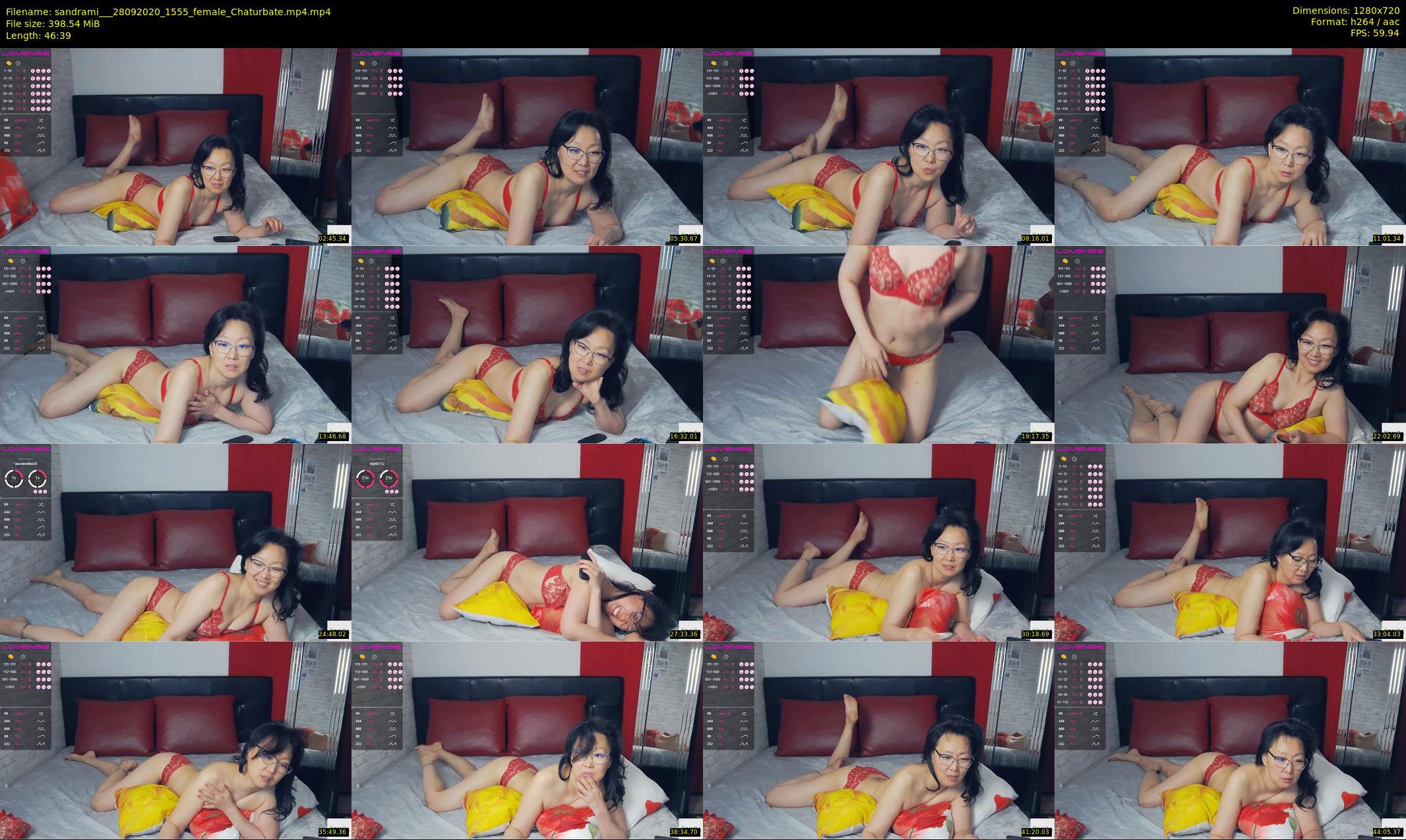 sandrami__ — 47 minute Chaturbate female cam show recording, 720p, Sep 28, 2020