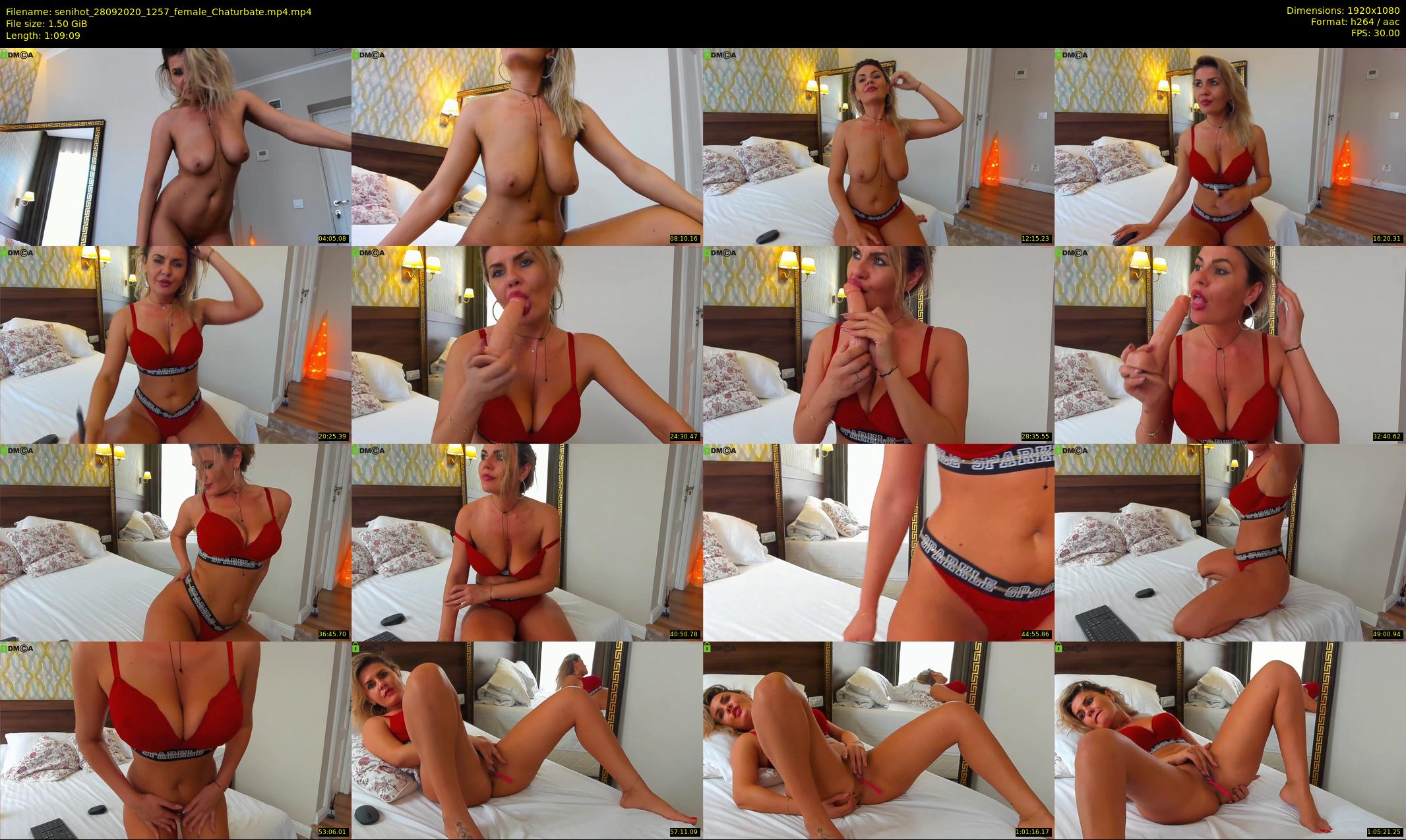 senihot — 70 minute Chaturbate female cam show recording, 1080p, Sep 28, 2020