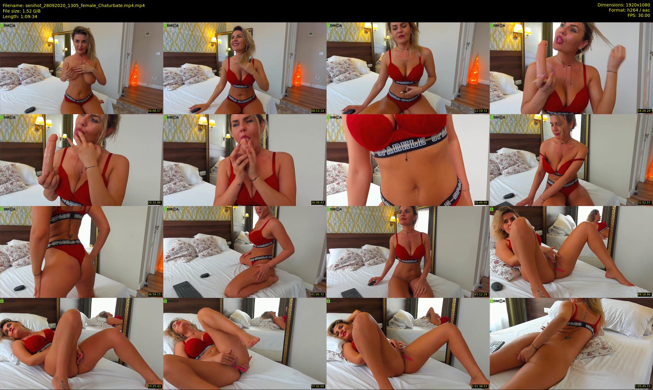 senihot — 70 minute Chaturbate female cam show recording, 1080p, Sep 28, 2020