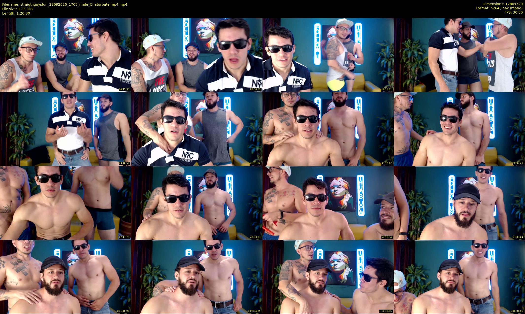 straigthguysfun — 81 minute Chaturbate male cam show recording, 720p, Sep 28, 2020
