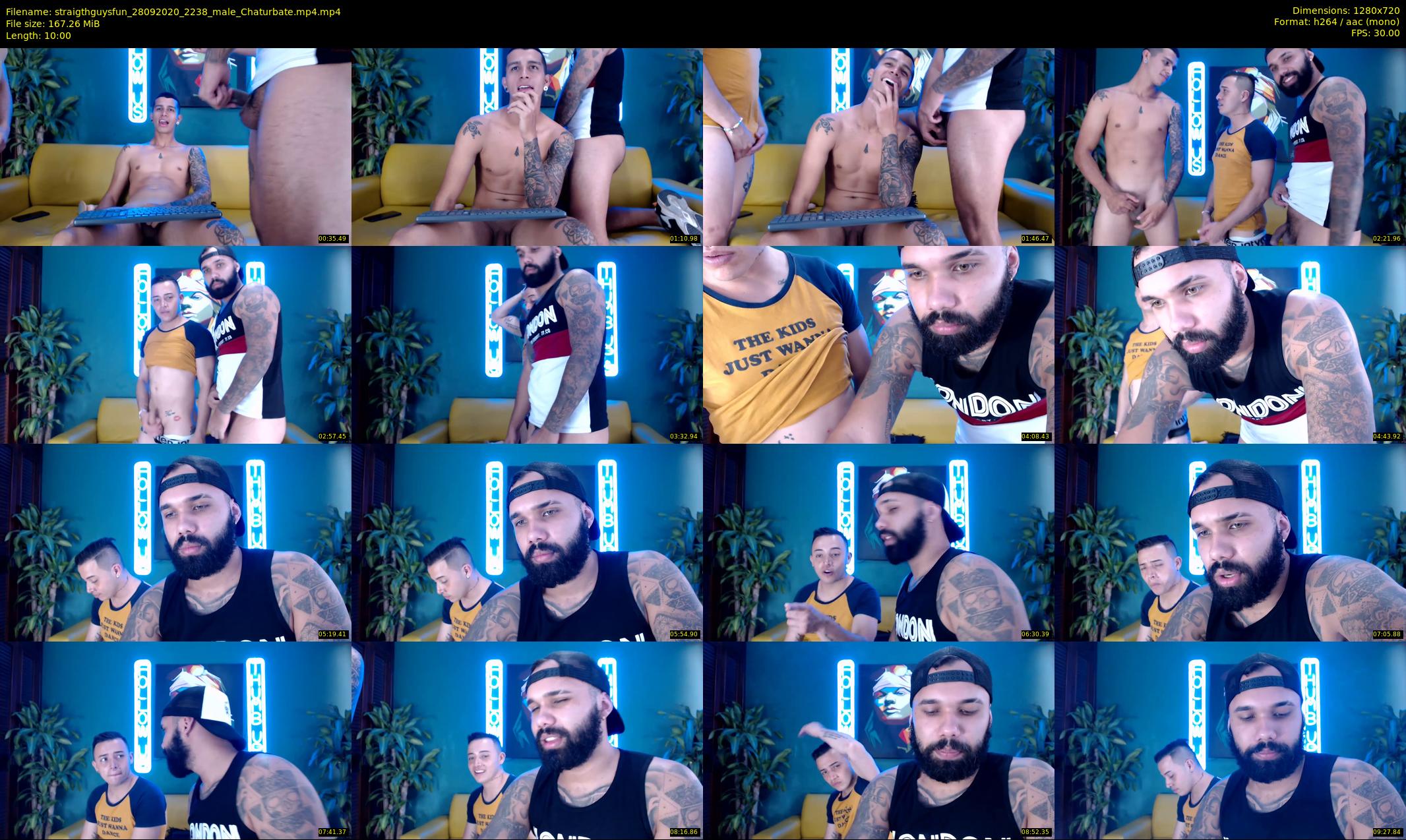 straigthguysfun — 10 minute Chaturbate male cam show recording, 720p, Sep 28, 2020