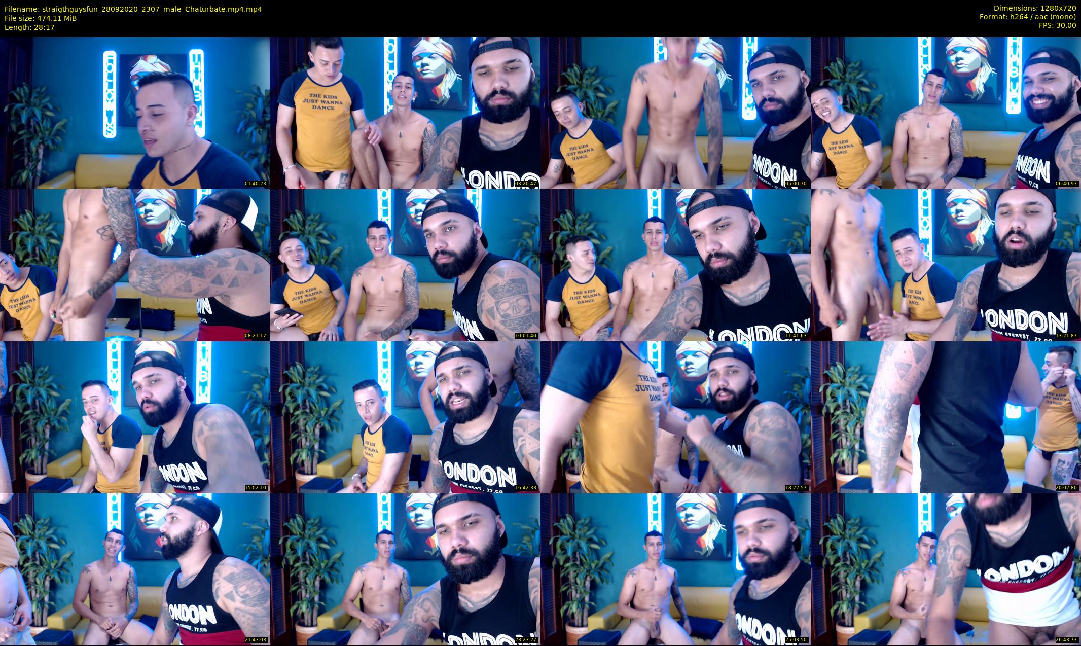 straigthguysfun — 29 minute Chaturbate male cam show recording, 720p, Sep 28, 2020