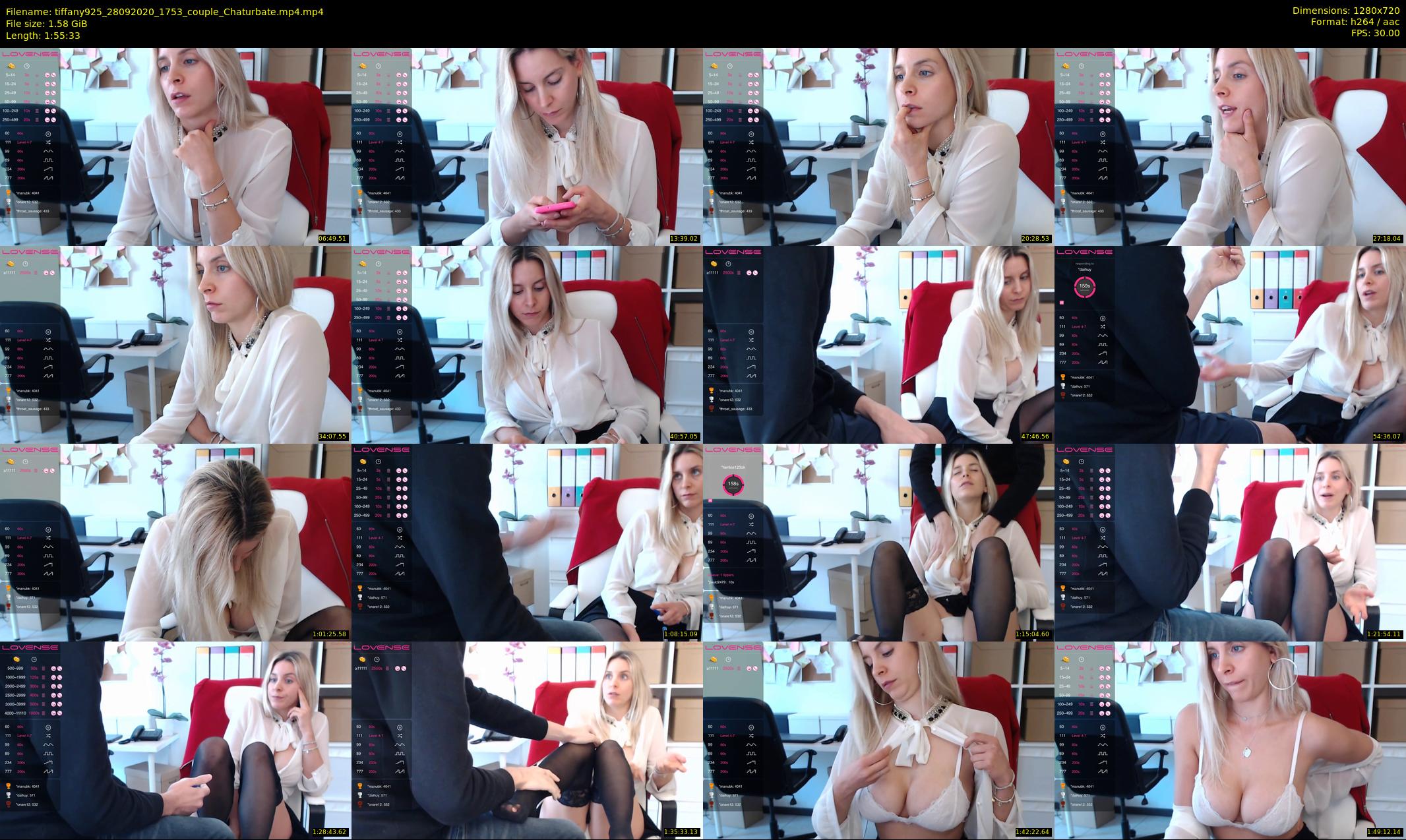 tiffany925 — 116 minute Chaturbate female cam show recording, 720p, Sep 28, 2020