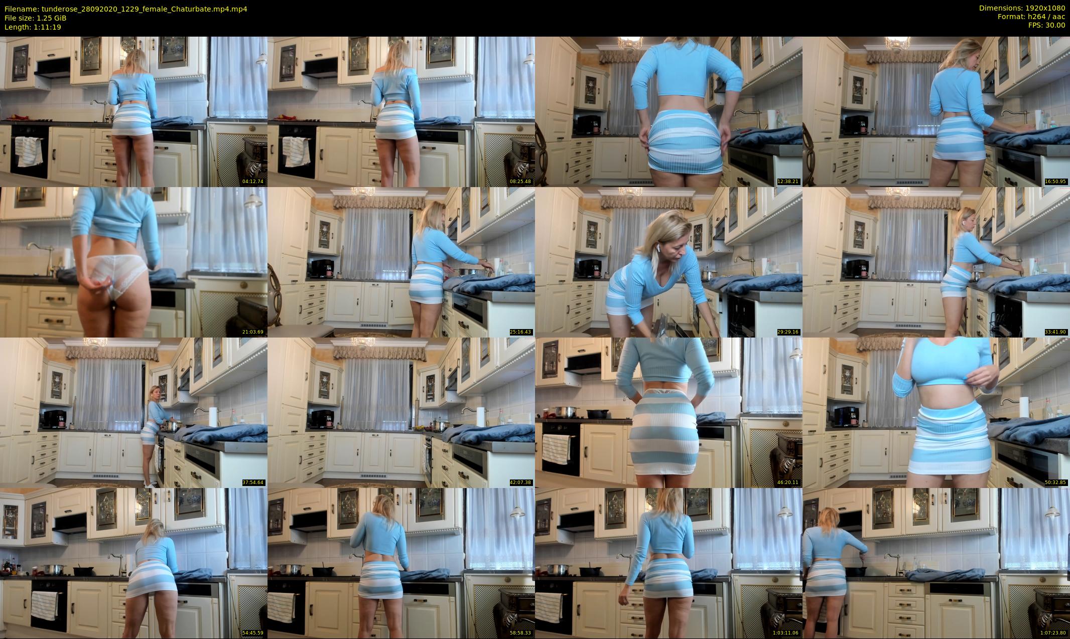 tunderose — 72 minute Chaturbate female cam show recording, 1080p, Sep 28, 2020