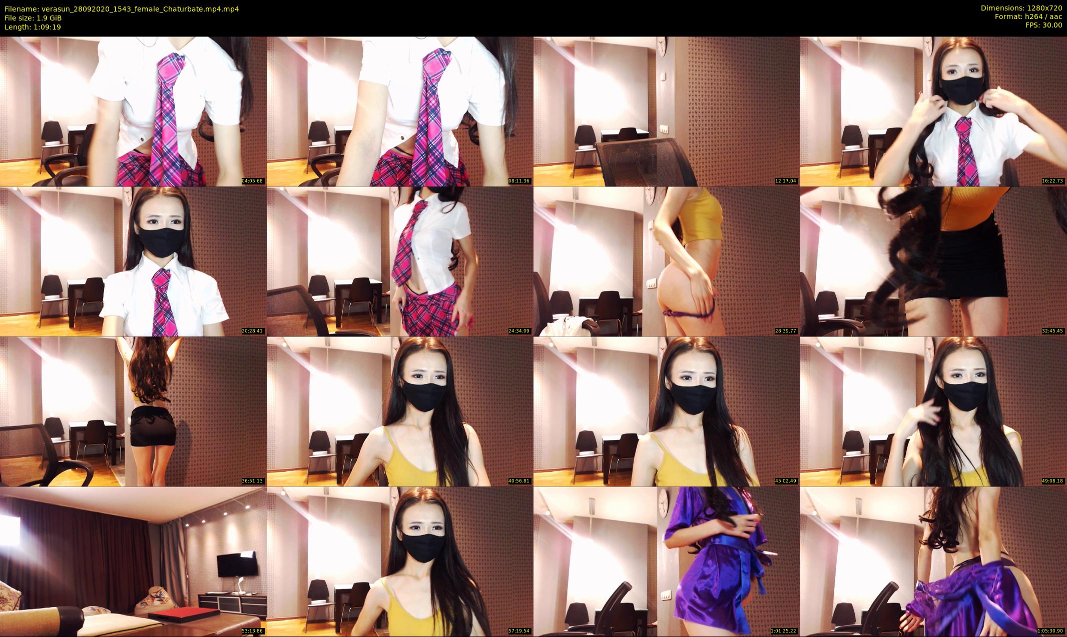 verasun — 70 minute Chaturbate female cam show recording, 720p, Sep 28, 2020