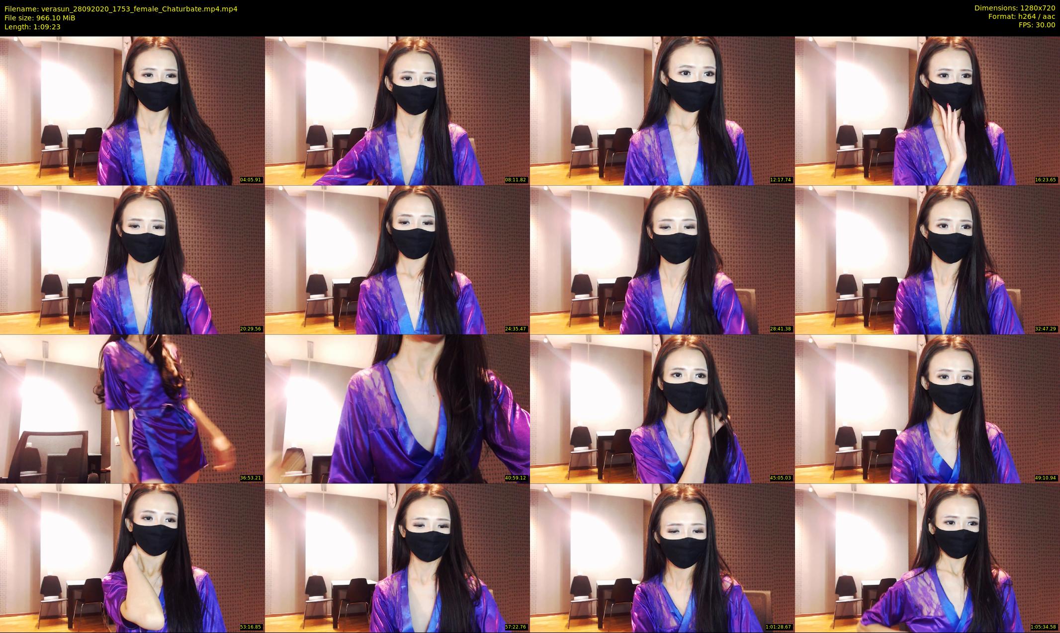 verasun — 70 minute Chaturbate female cam show recording, 720p, Sep 28, 2020