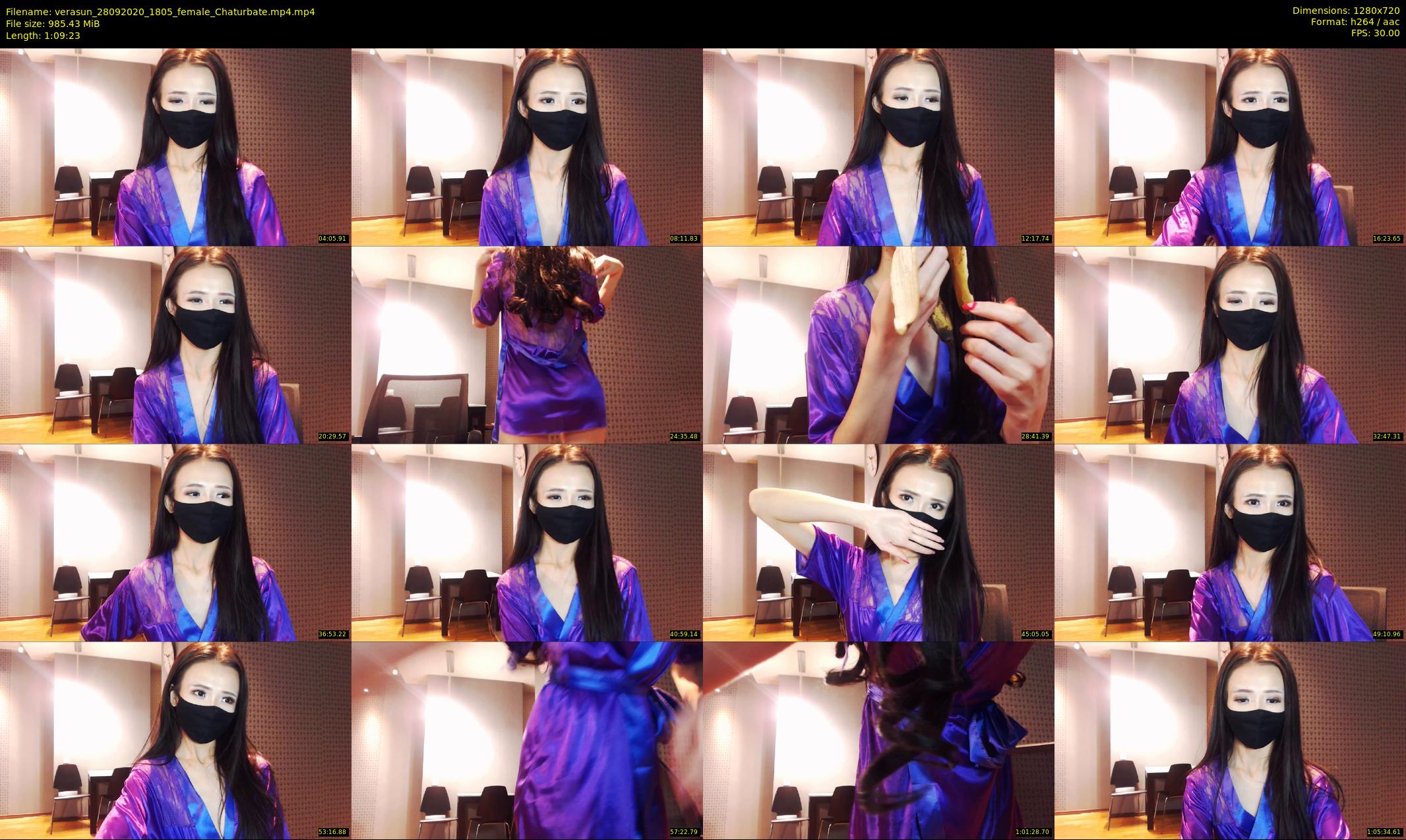 verasun — 70 minute Chaturbate female cam show recording, 720p, Sep 28, 2020